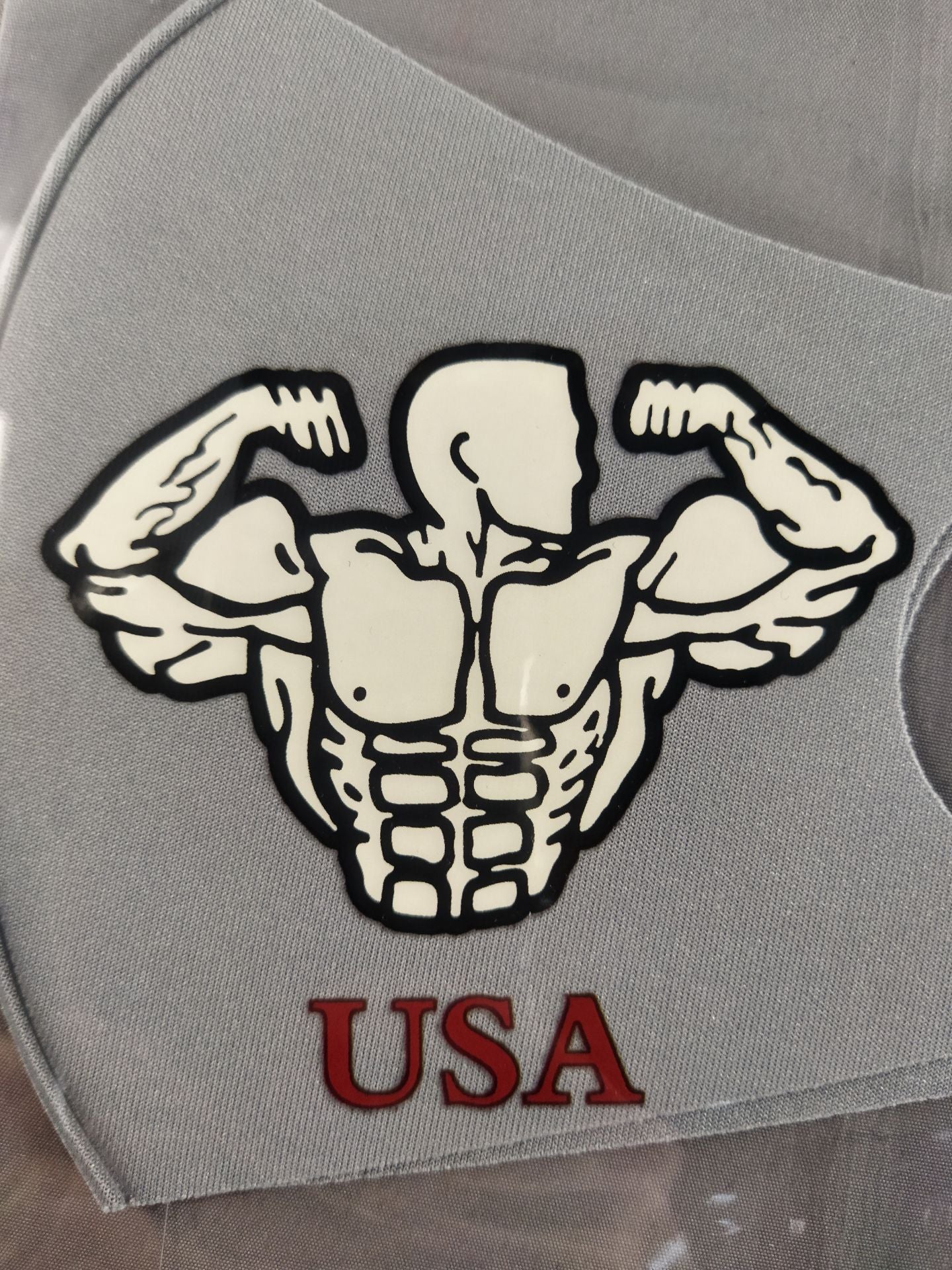 THE GYM Grey Mask