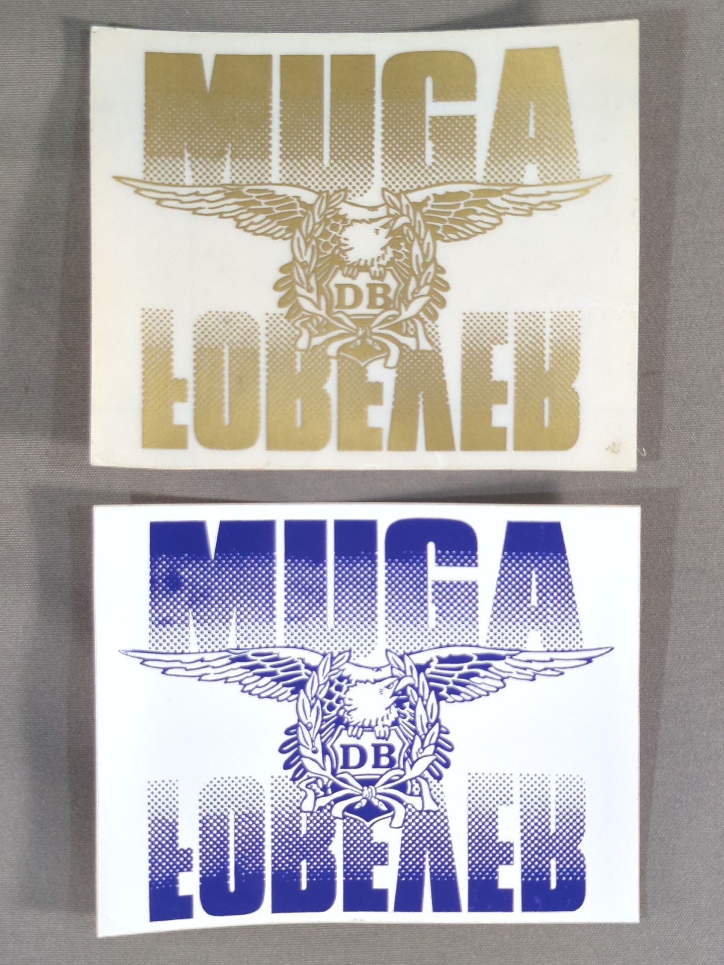 無我「MUGA FOREVER」ステッカーセット