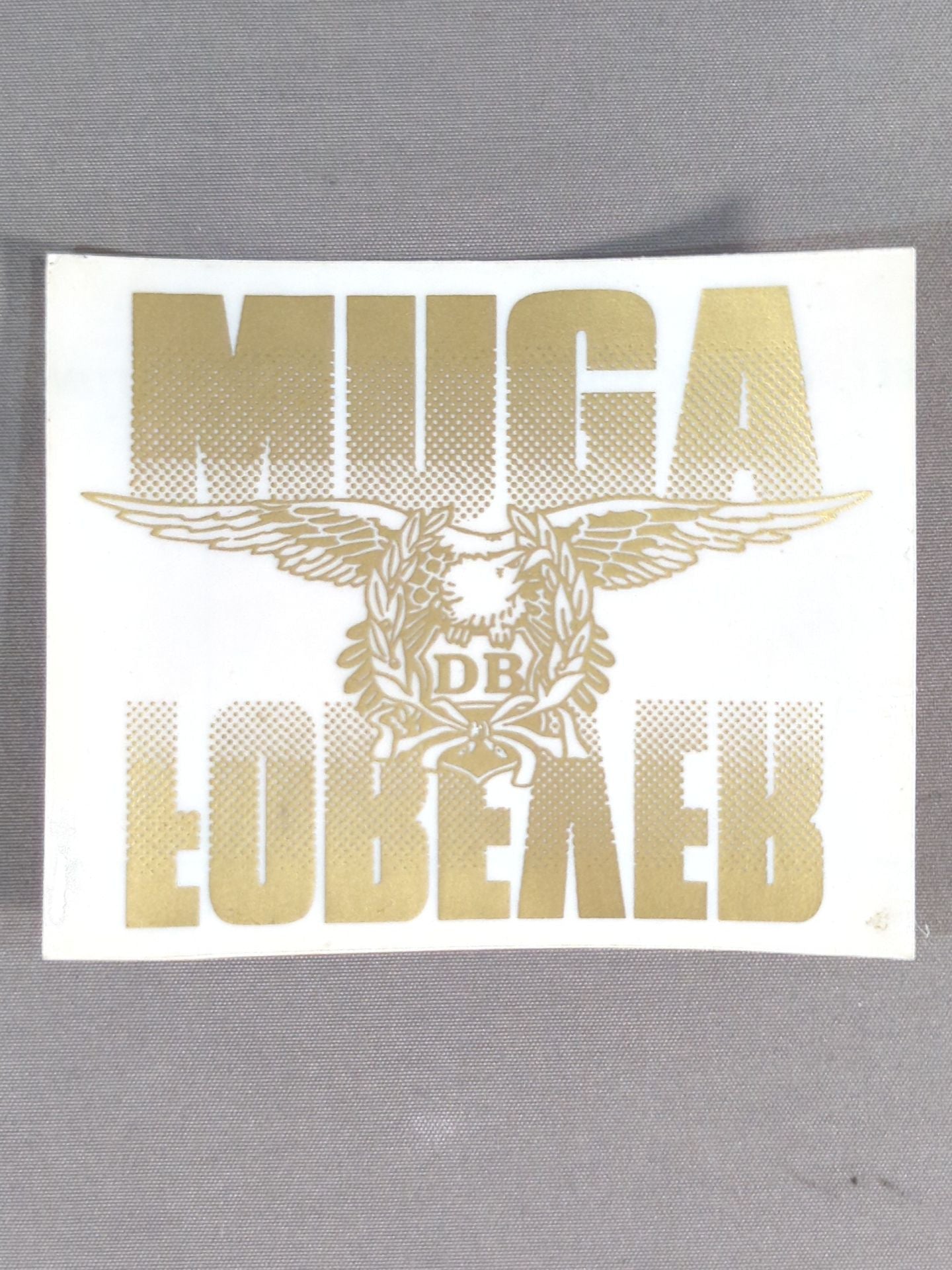 無我「MUGA FOREVER」ステッカーセット