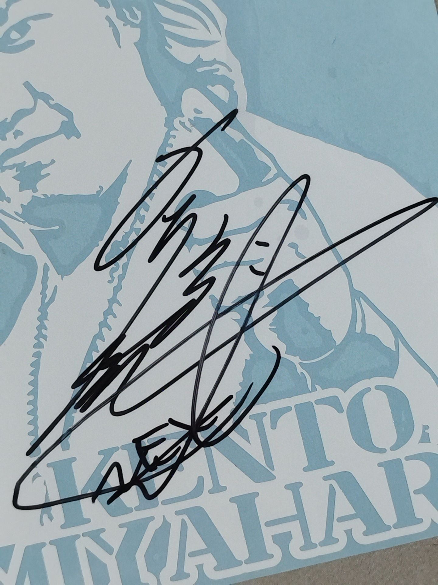 【hand signed autograph】 Kento Miyahara Cutting Sticker