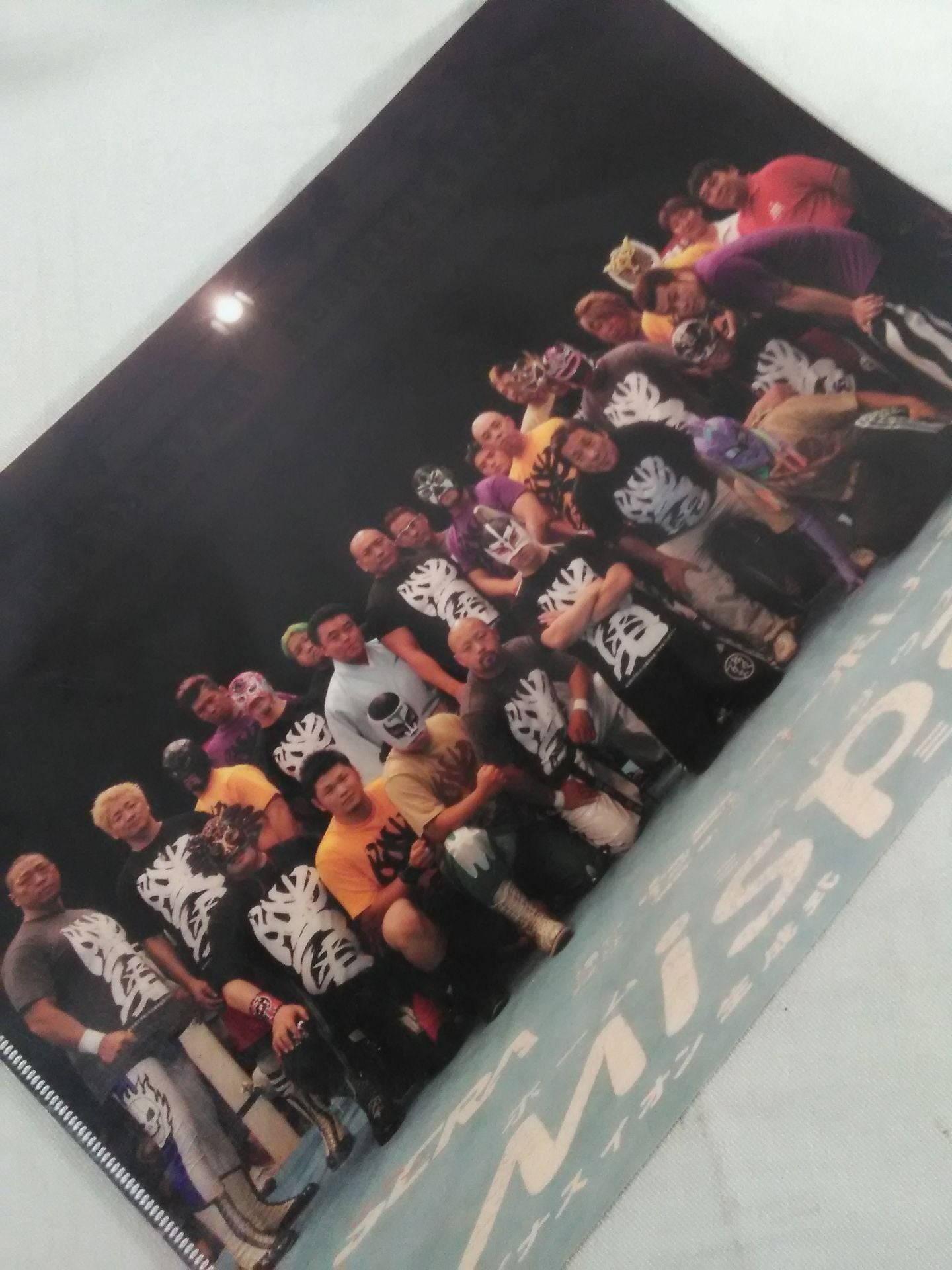 Pro Wrestling plastic file folder Set(10)