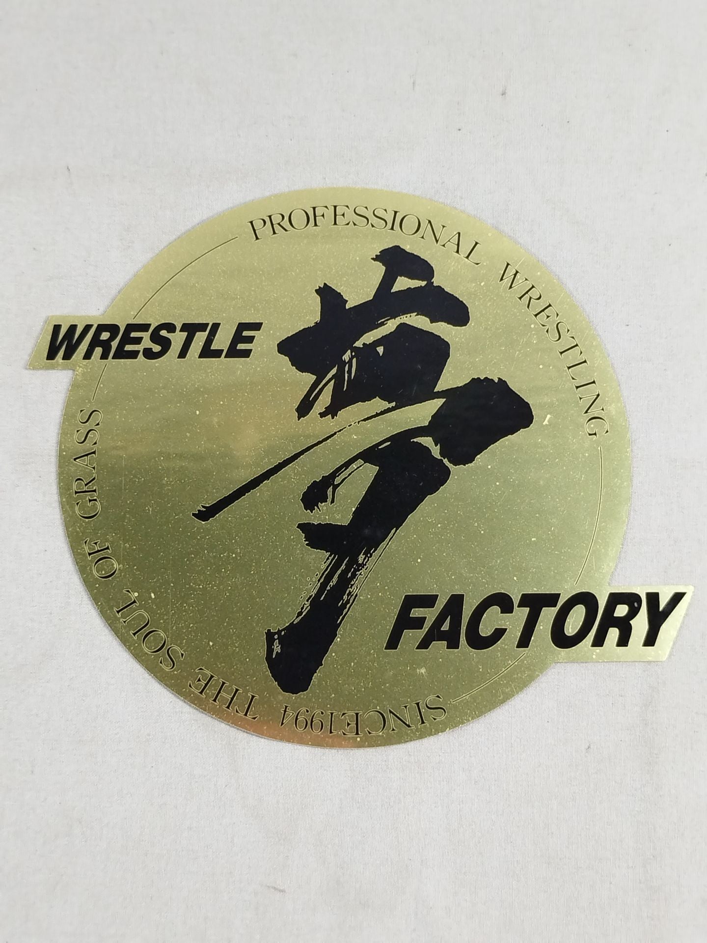 Wrestle Yume Factory Sticker Set