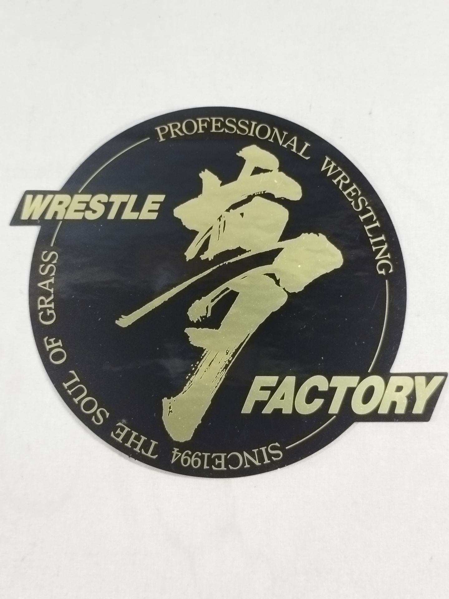 Wrestle Yume Factory Sticker Set