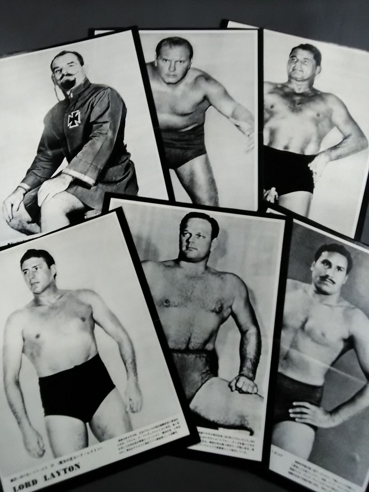 Separate Gong Appendix Memorable Wrestlers 50 times