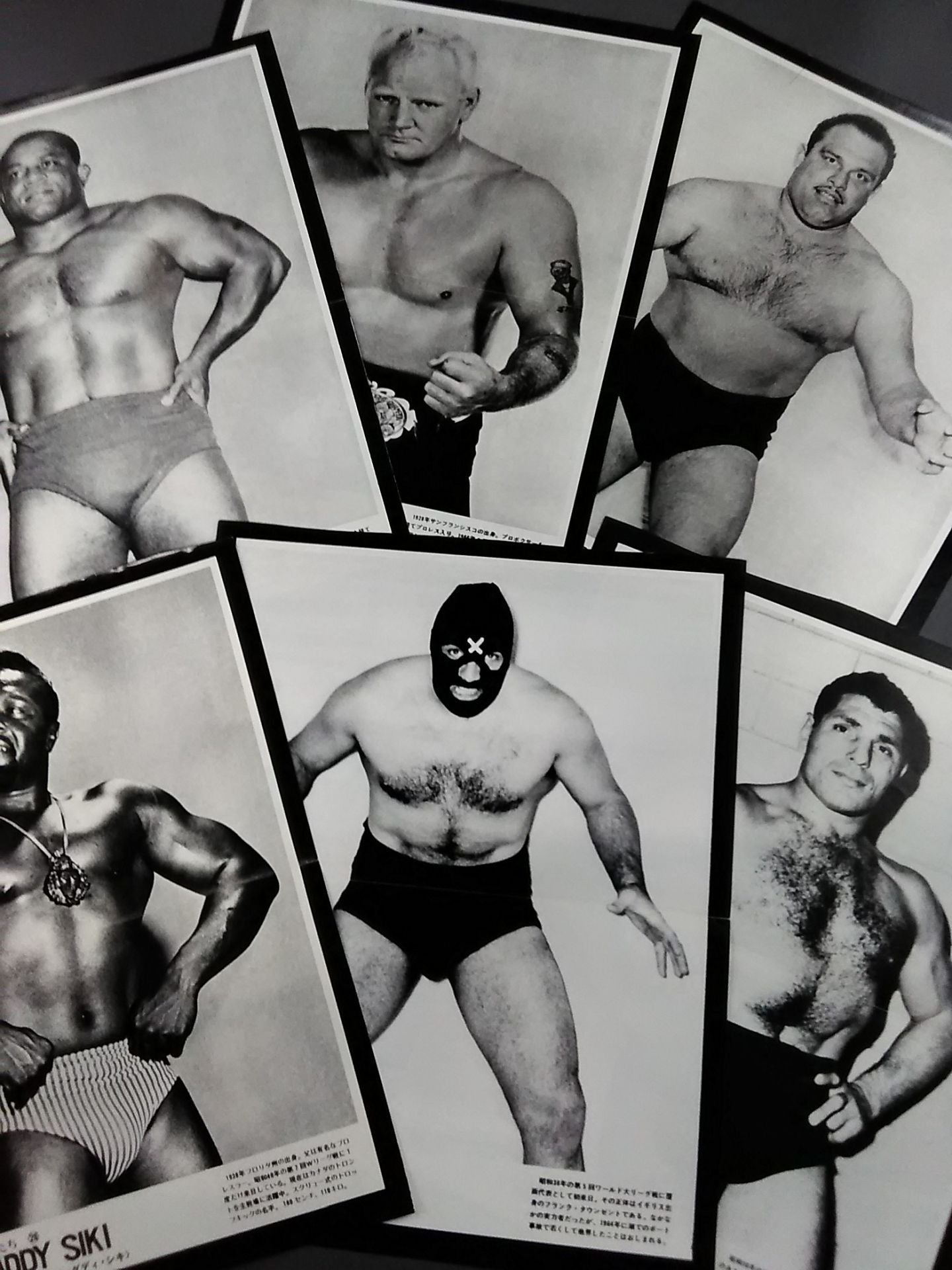Separate Gong Appendix Memorable Wrestlers 50 times