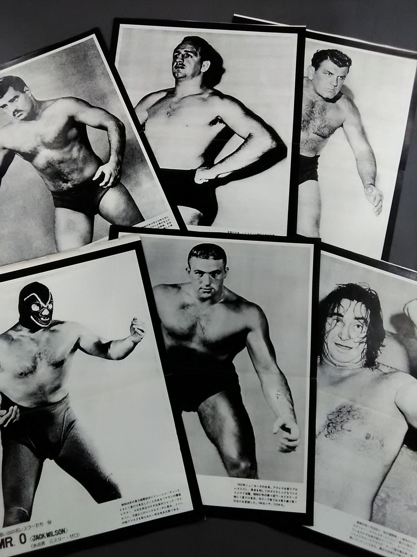 Separate Gong Appendix Memorable Wrestlers 50 times