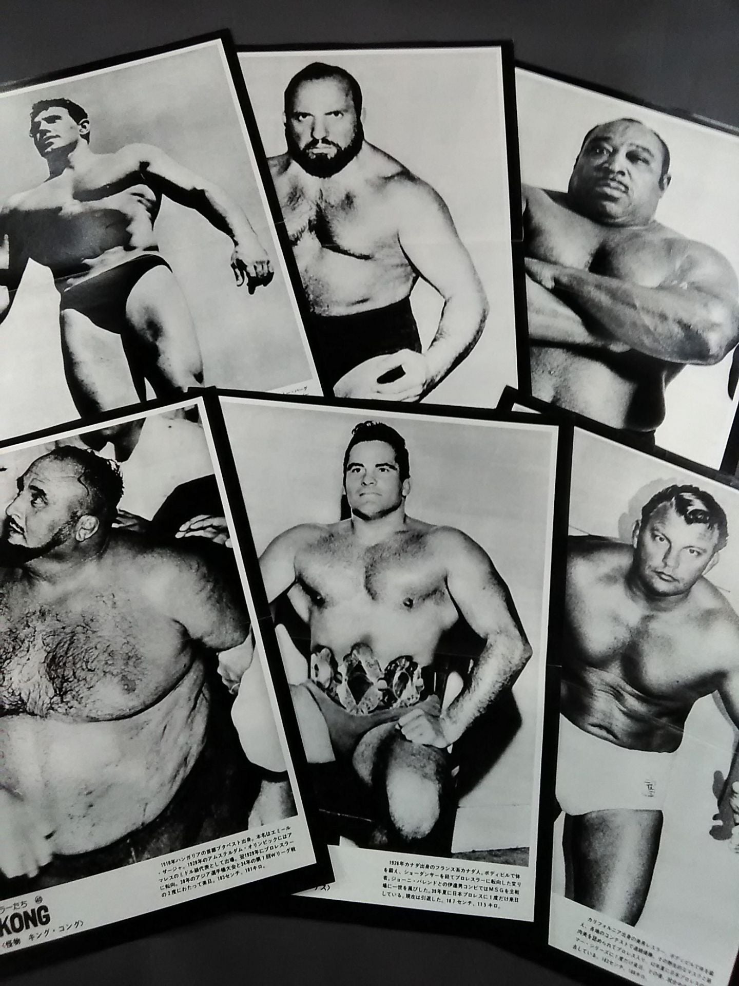 Separate Gong Appendix Memorable Wrestlers 50 times