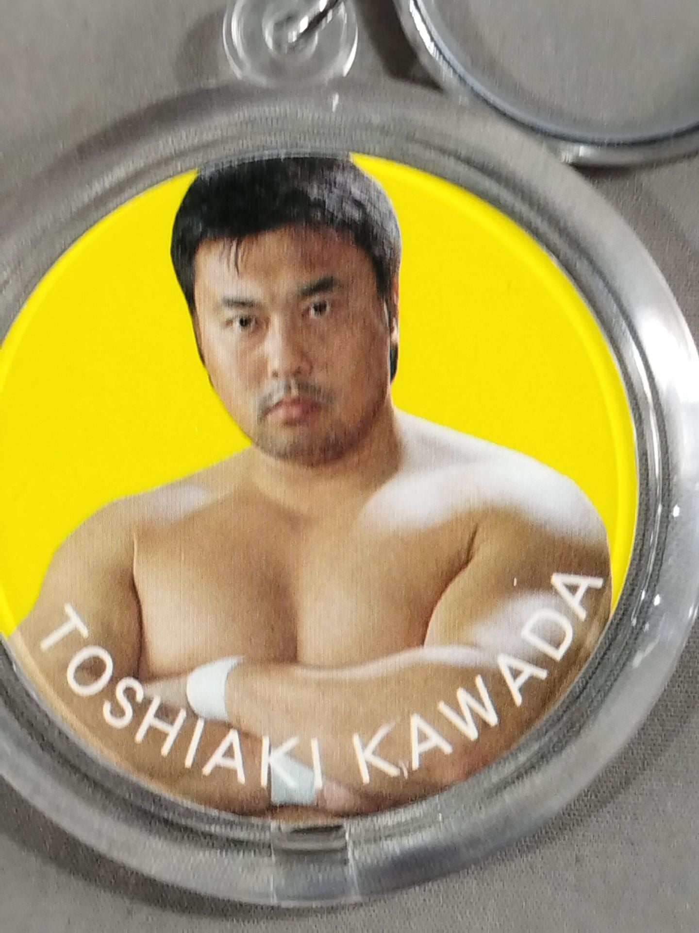 川田利明 クリアキーホルダー