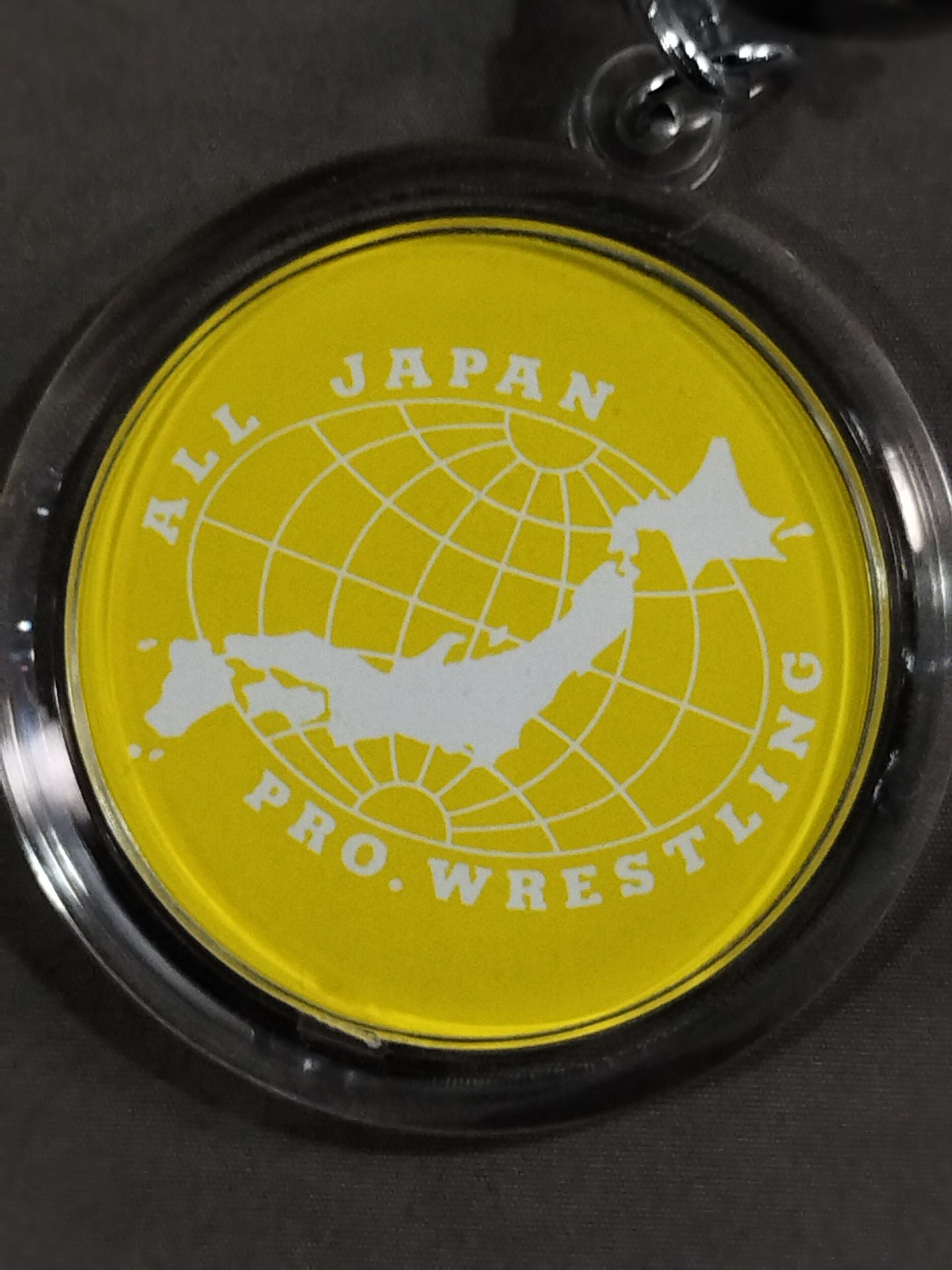 川田利明 クリアキーホルダー
