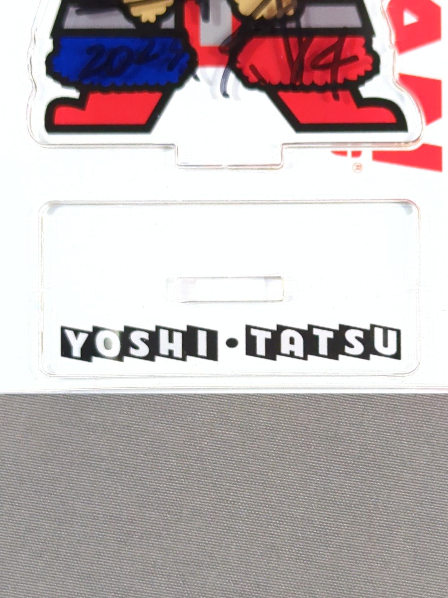 【hand signed autograph】 Yoshitatsu Character Acrylic Stand Keychain