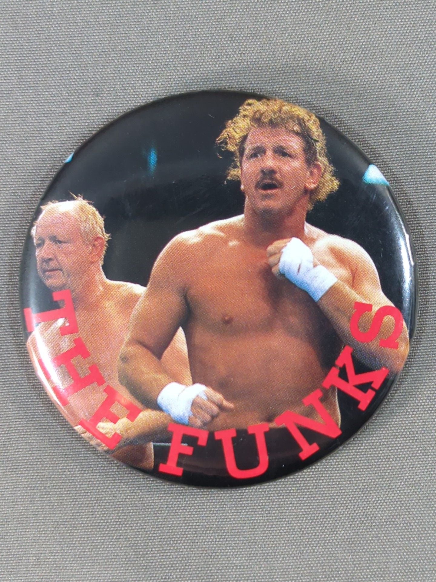 ★ The Funks ★ Terry Funk and Dory Funk Jr. PinBack button