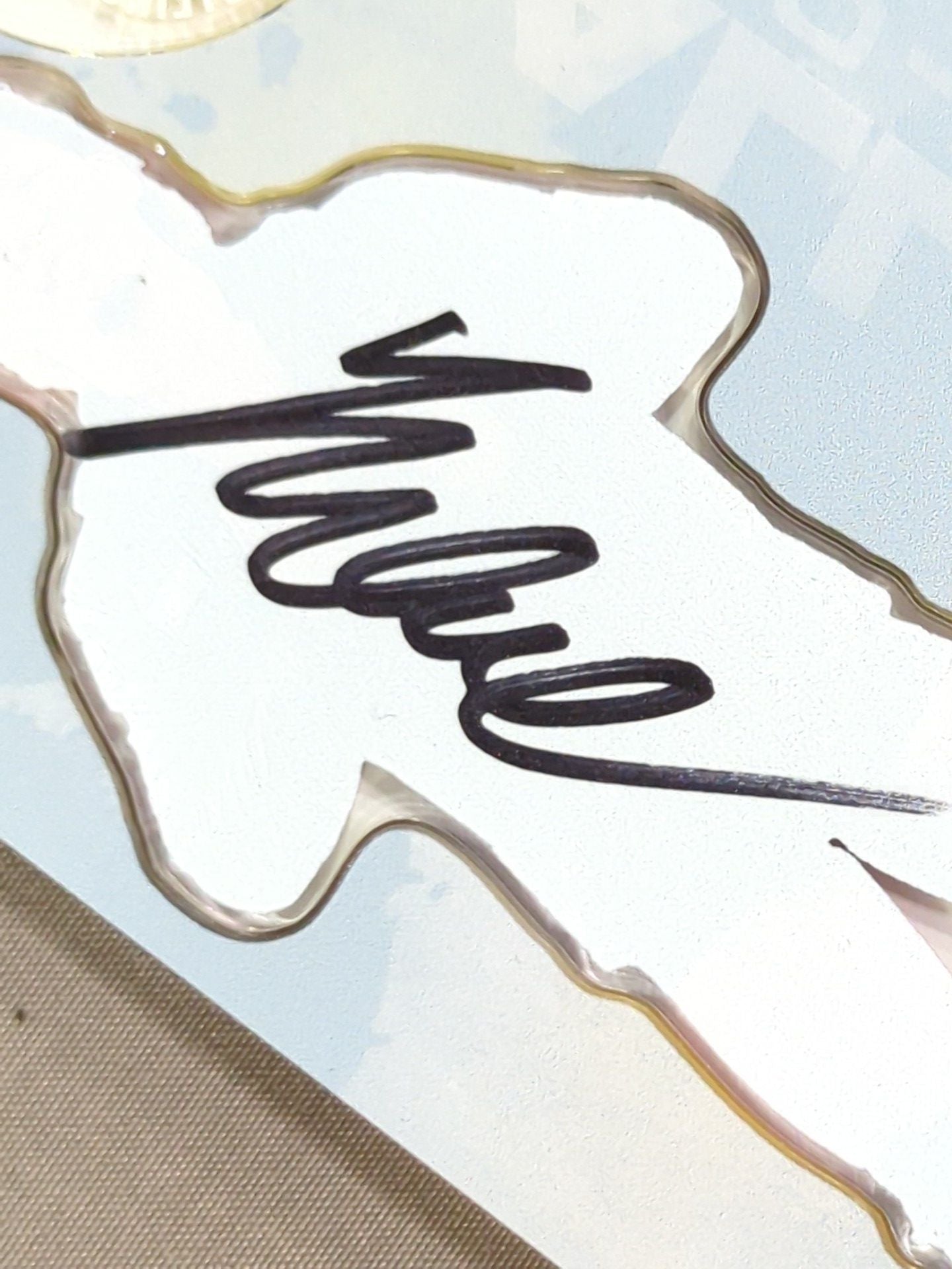 【Hand signed autograph】Ryo Inoue 【Hand signed autograph】 Acrylic stand keychain