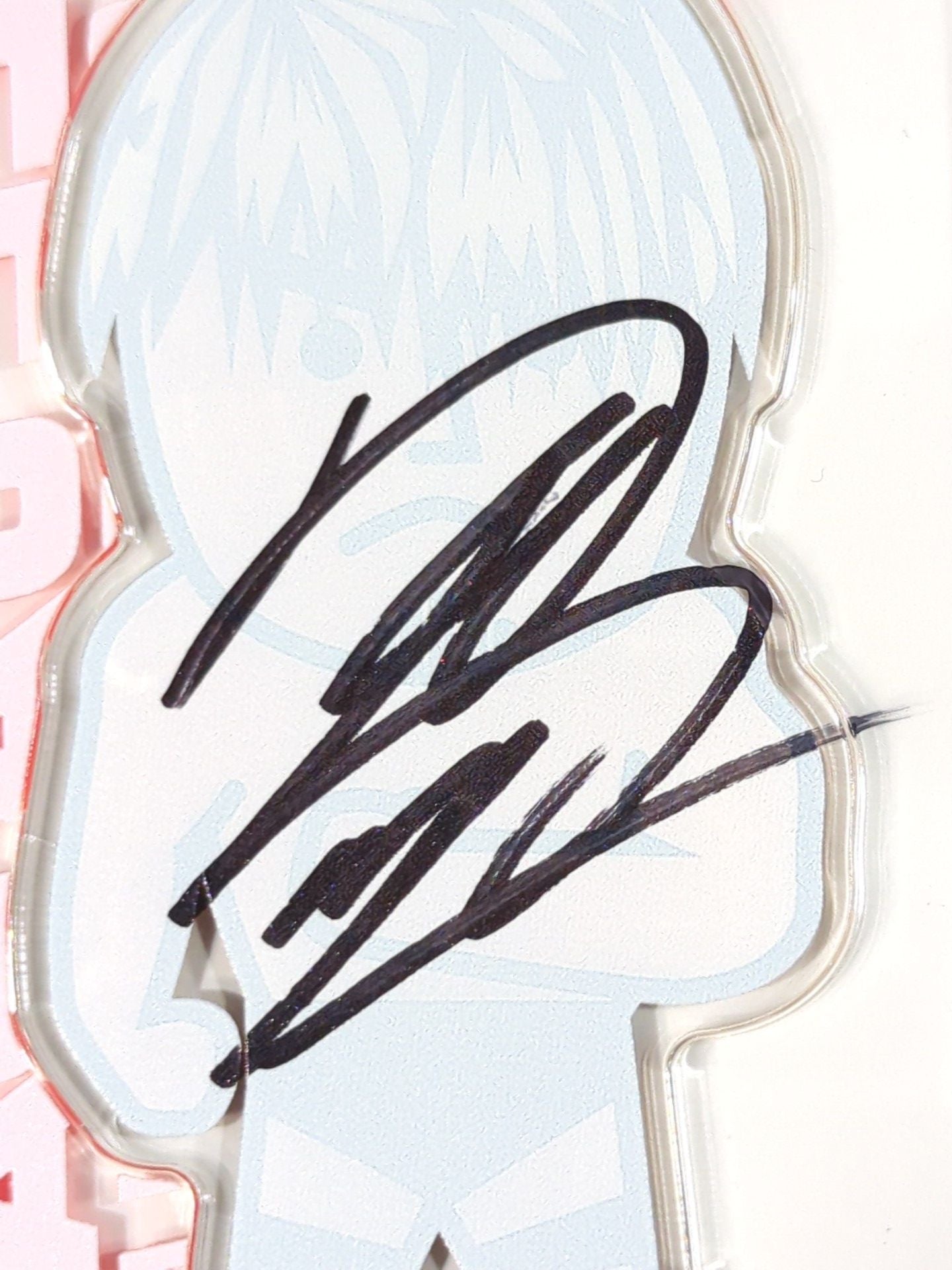 【hand signed autograph】 Dan Tamura Character Acrylic Stand Keychain