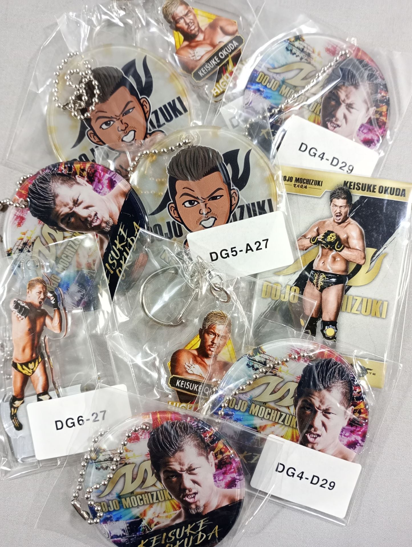 ★Mr.DANGER ZONE★ Keisuke Okuda Dragon Gate Accessories Set