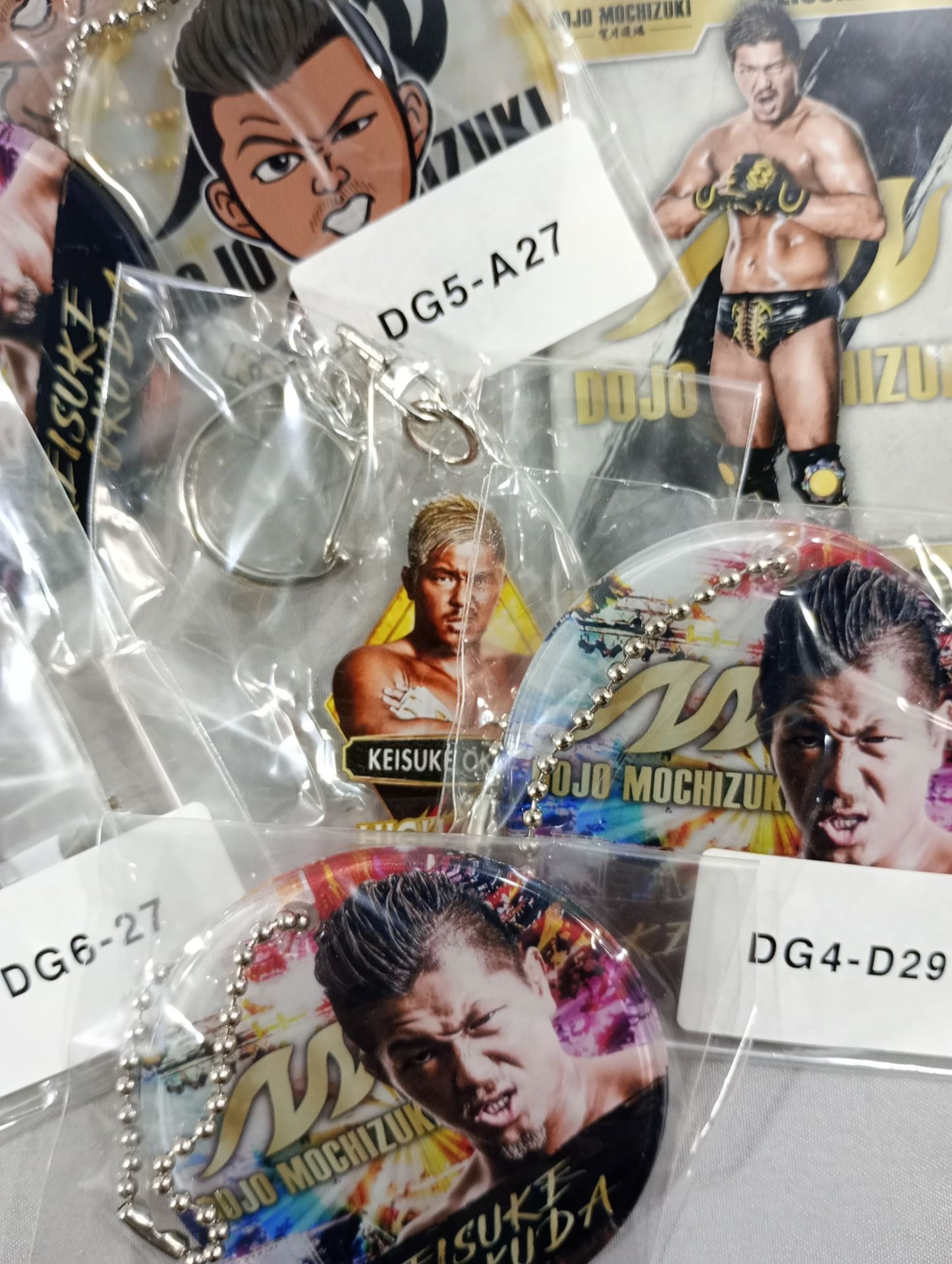 ★Mr.DANGER ZONE★ Keisuke Okuda Dragon Gate Accessories Set