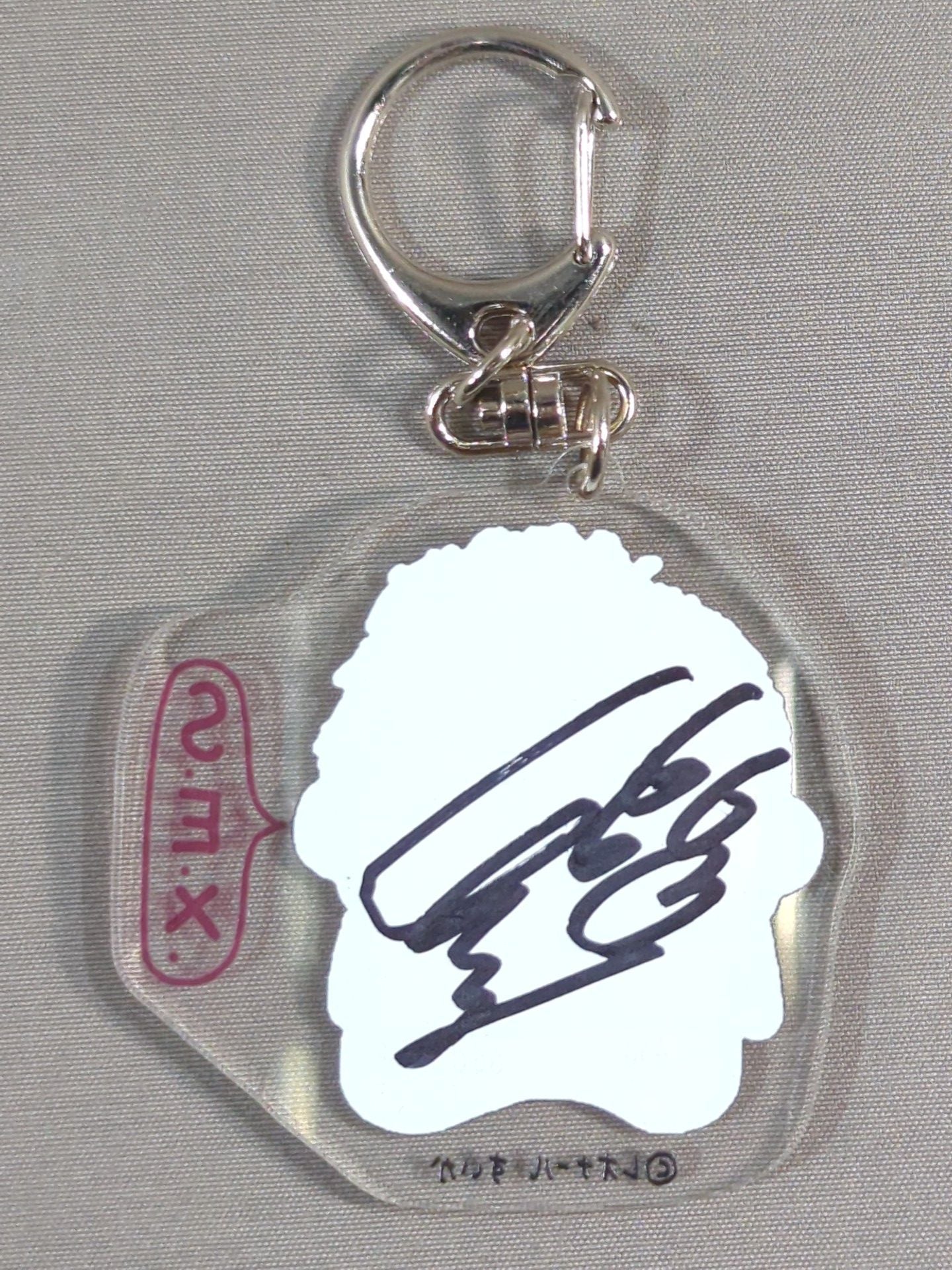 【hand signed autograph】 Wrestling of Darkness 666 Shinobu Illustration Acrylic Keychain