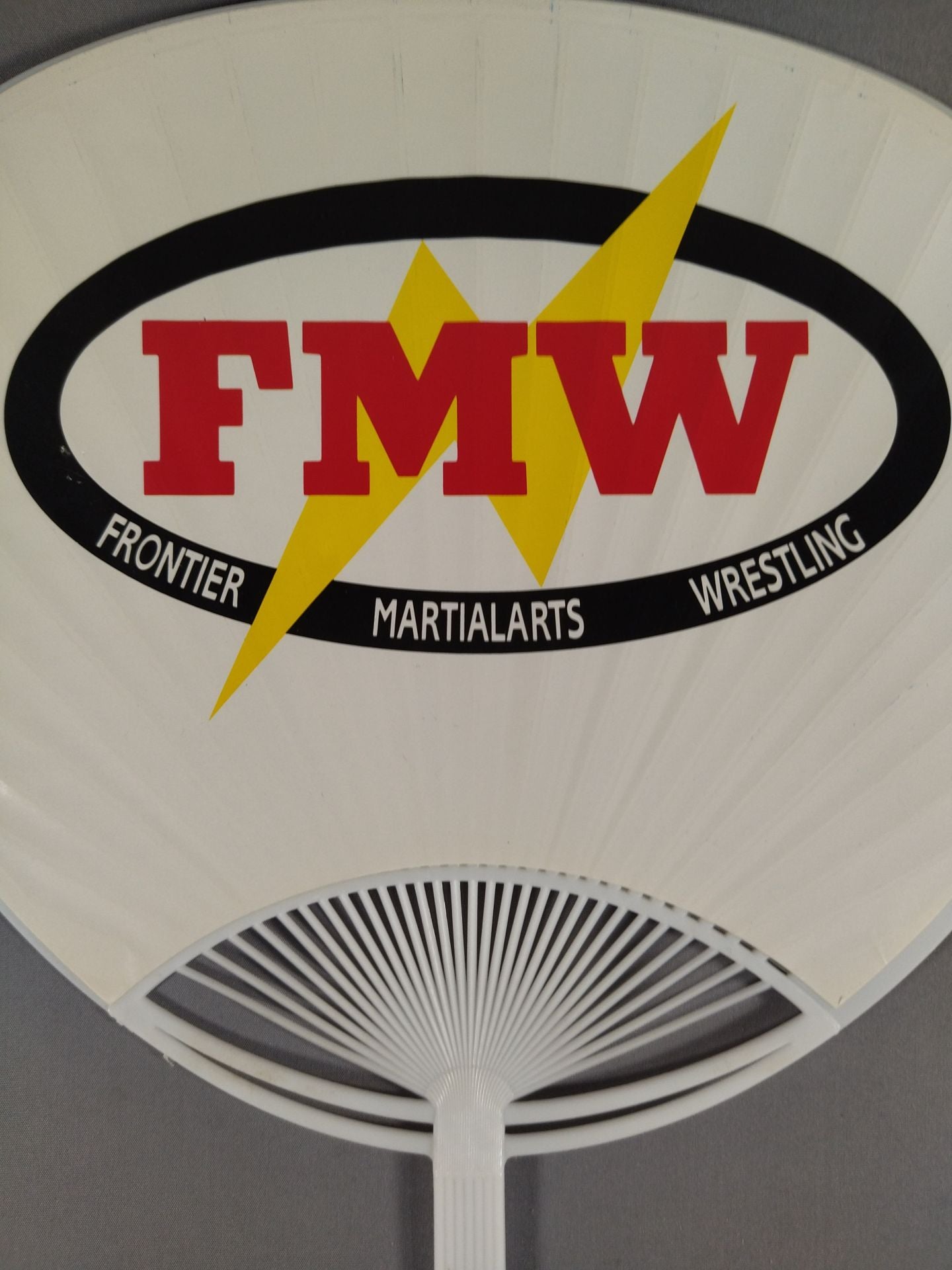 FMW Atsushi Onita THE FINAL SERIES "LAST-FIGHT" Uchiwa (paper fan)