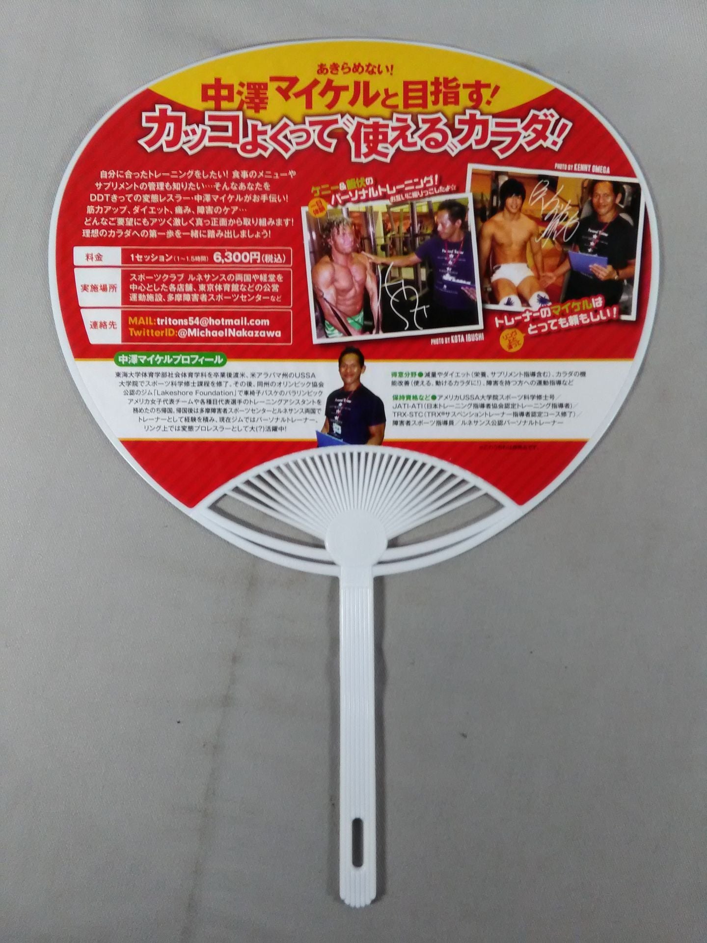 DDT Pro-wrestling Uchiwa (paper fan) Set(3)