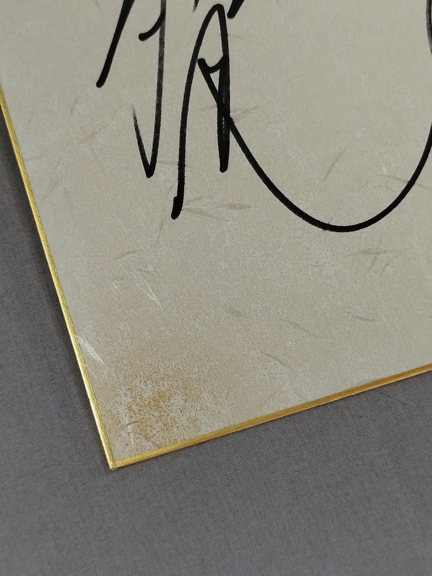 Shinya Hashimoto & Toshiaki Kawada (Special Shikishi ( Autograph board ) )