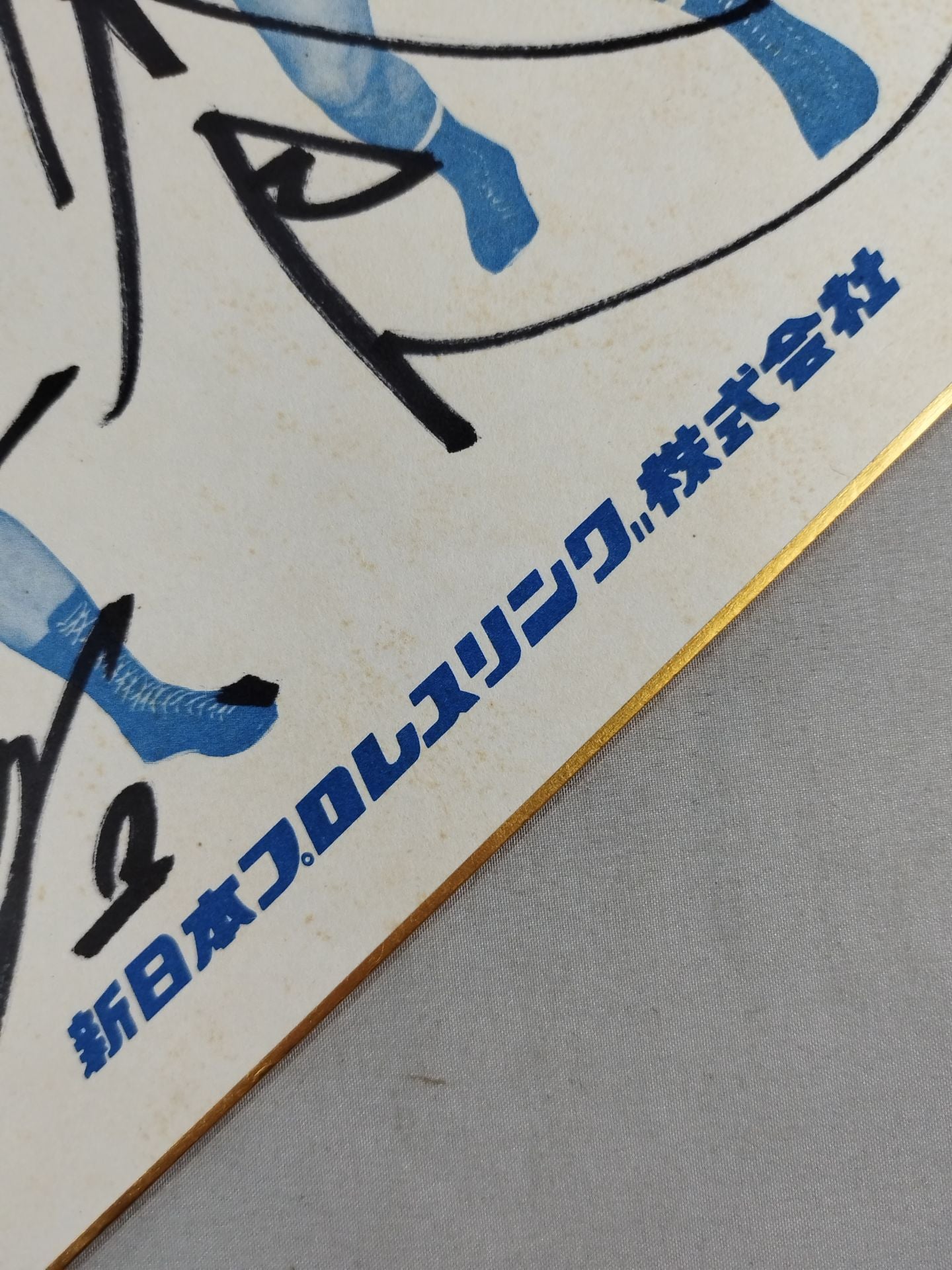 Tatsumi Fujinami & Kengo Kimura (85 IWGP Tag League Champions) Shikishi ( Autograph board ) )