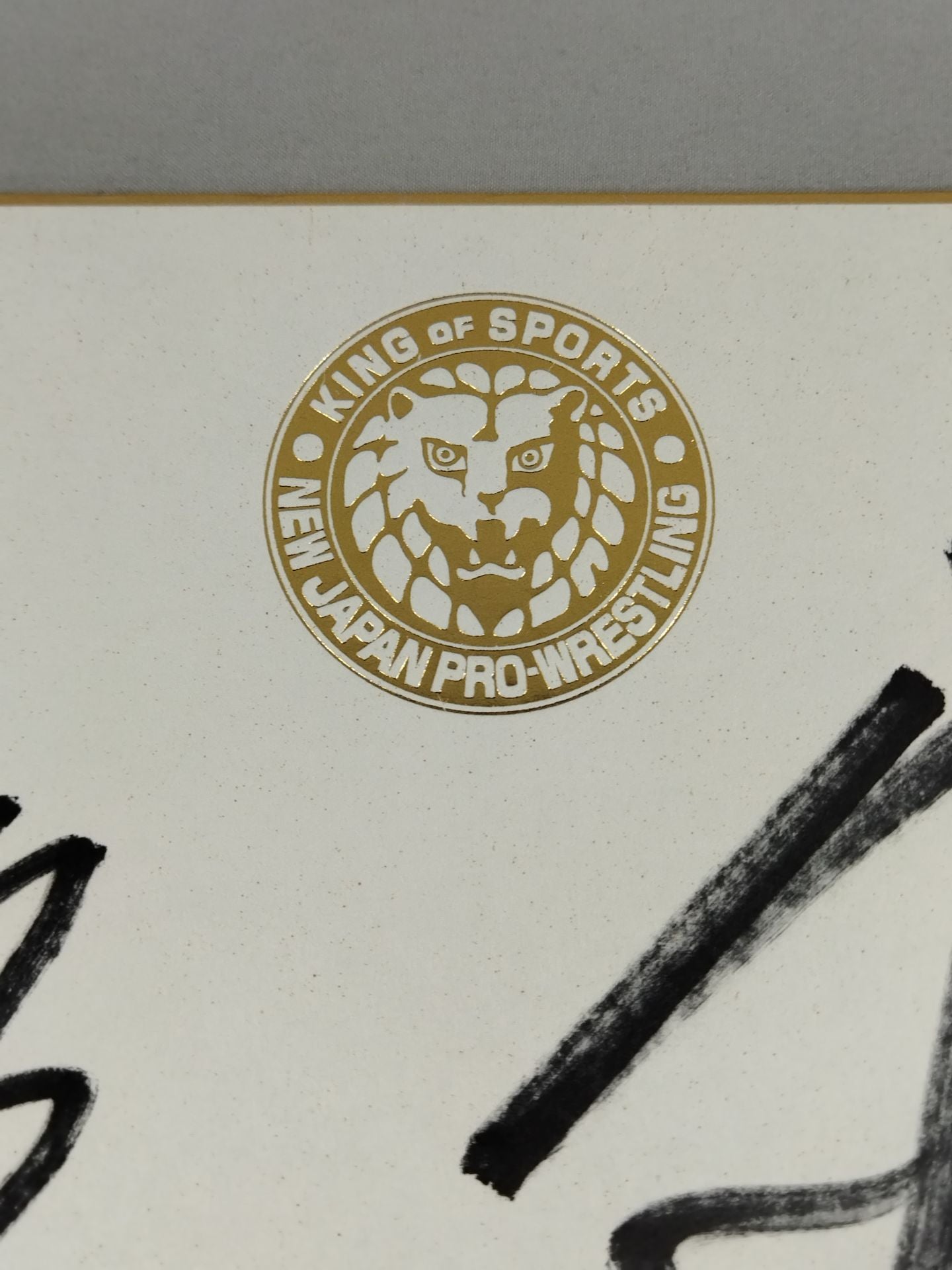 邪道&外道(ライオンマーク色紙)