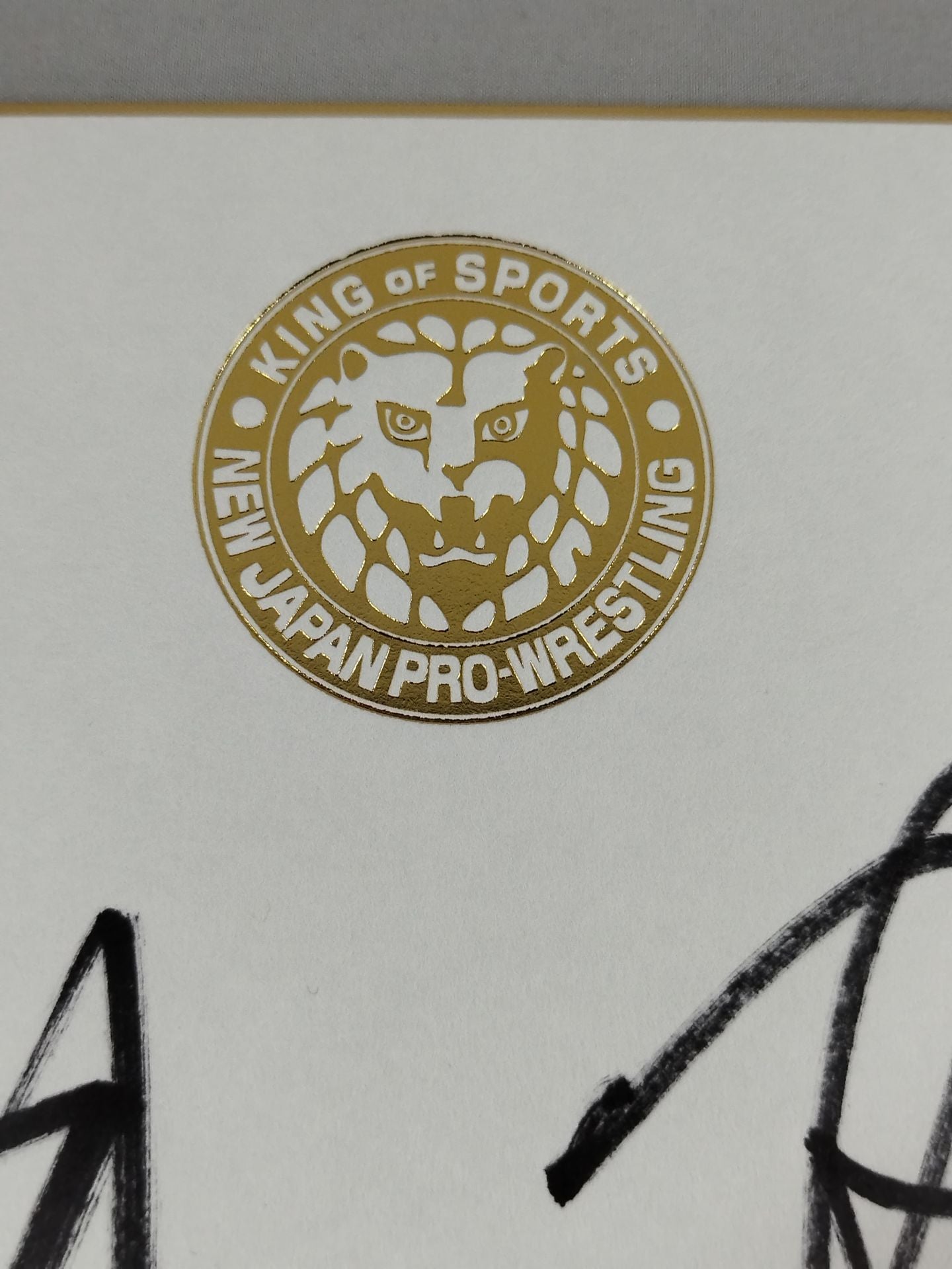 Jado & GEDO (Lion Mark Shikishi ( Autograph board ) )
