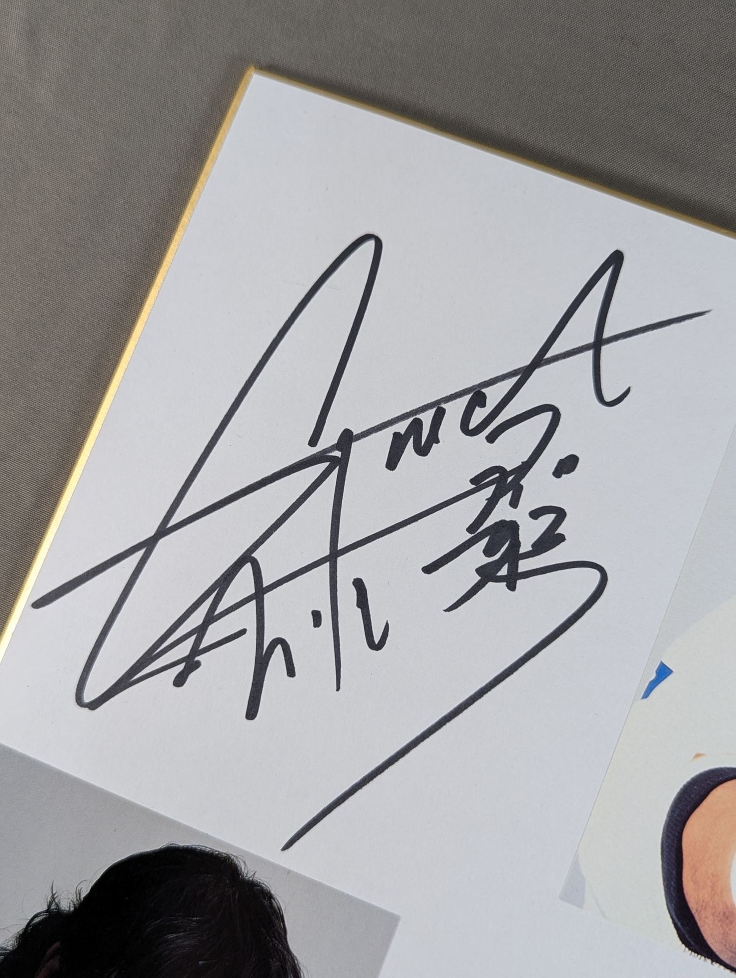 Atsushi Onita & Great NitaSticker / photosticker attached)