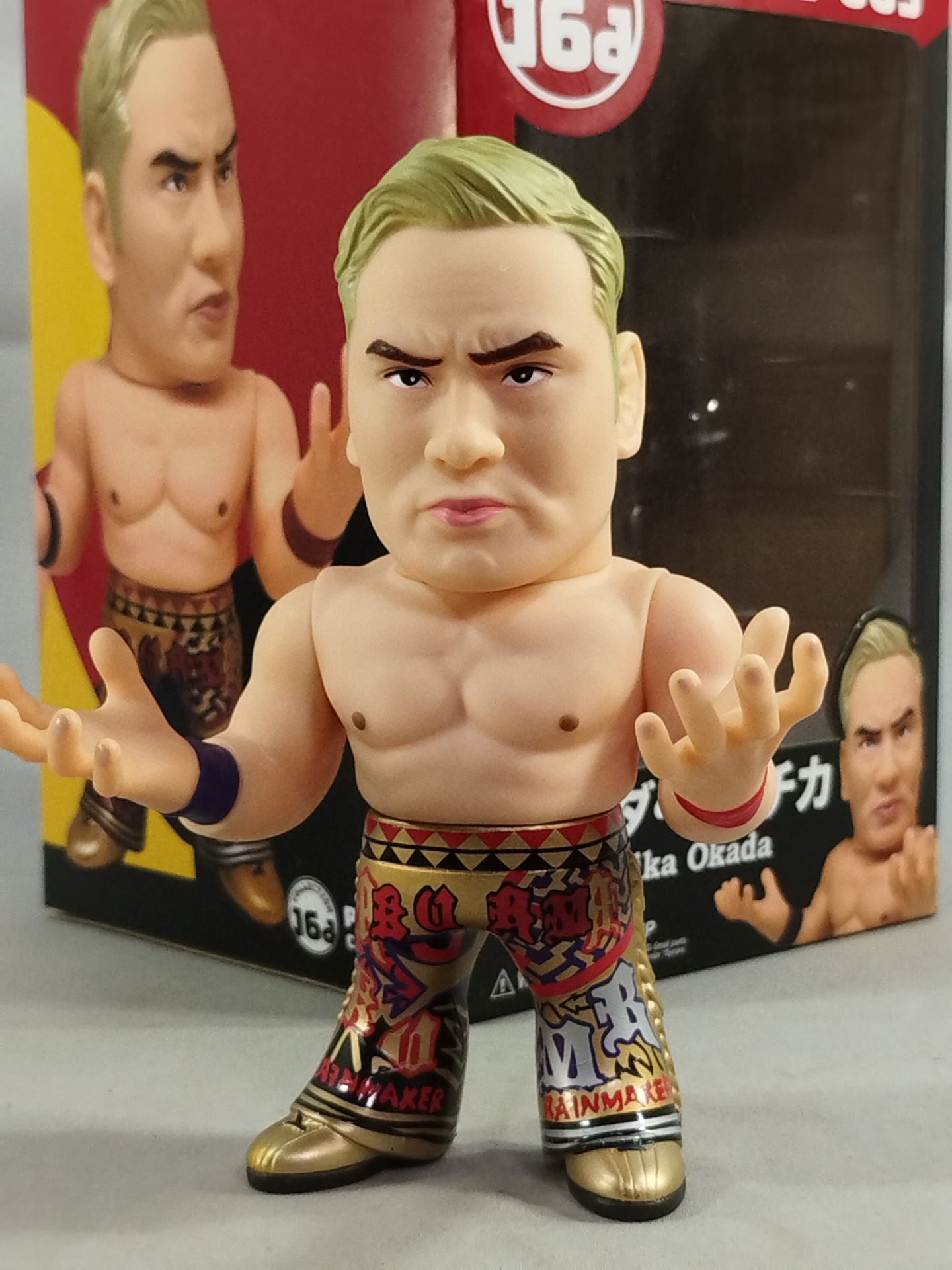 値下げ‼️AEW 新日本プロレス オカダ・カズチカ 「16dソフビコレクション」 Amazon | 16dソフビコレクション005 新日本プロレス オカダ・カズチカ