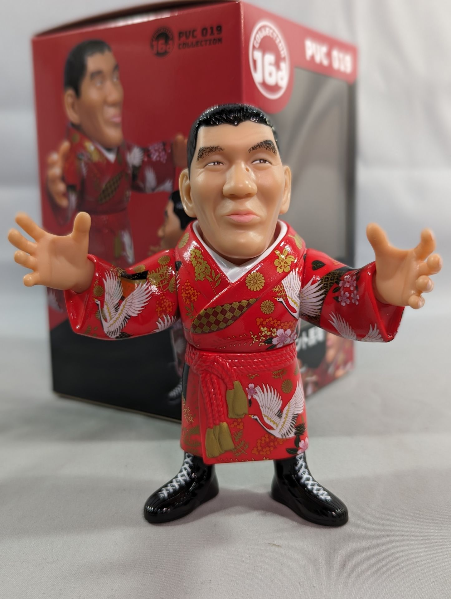 ジャイアント馬場(鶴ガウン) 16dソフビコレクション – 闘道館