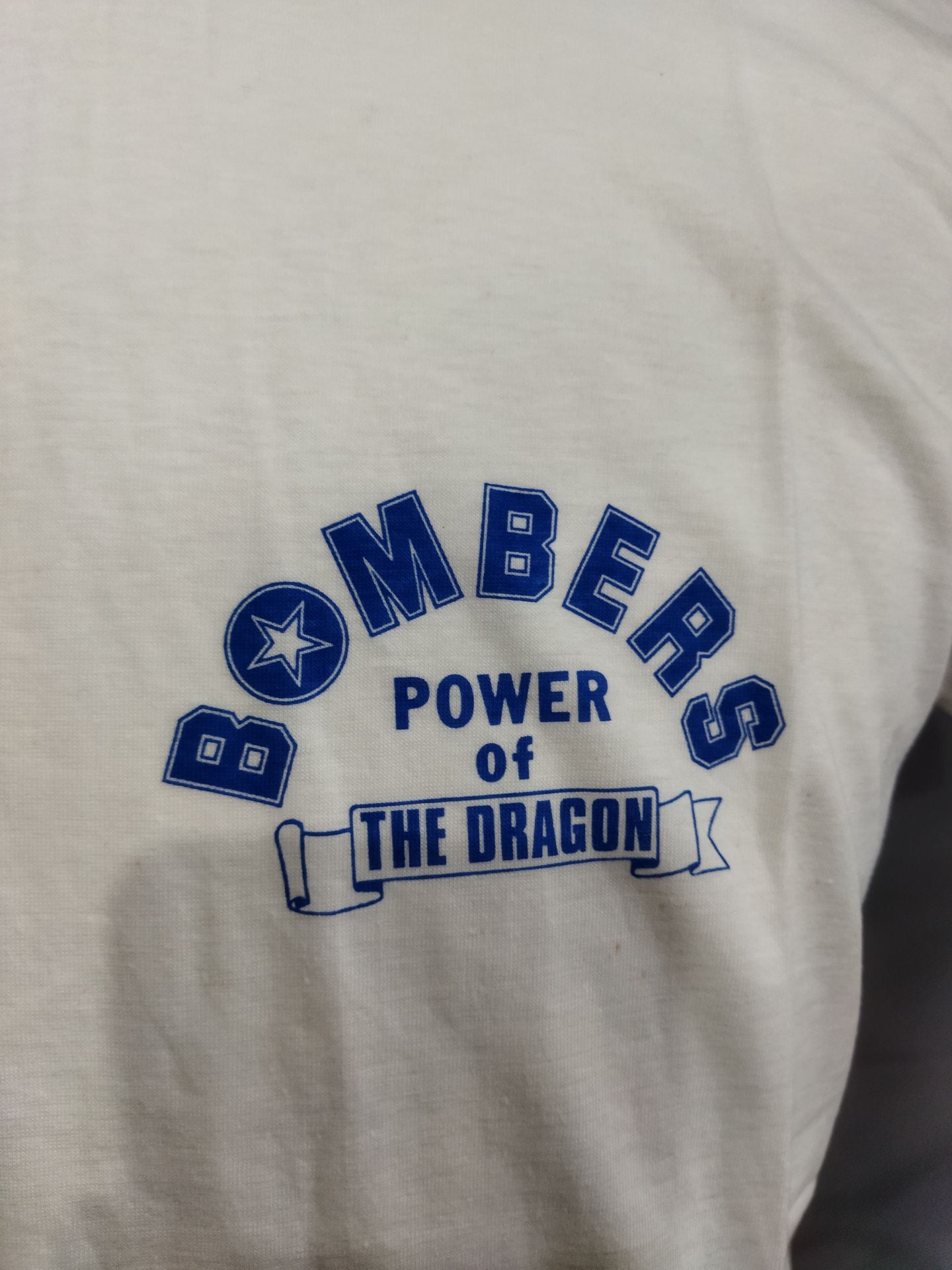 BOMBERS POWER of THE DRAGON Tシャツ(ホワイト)