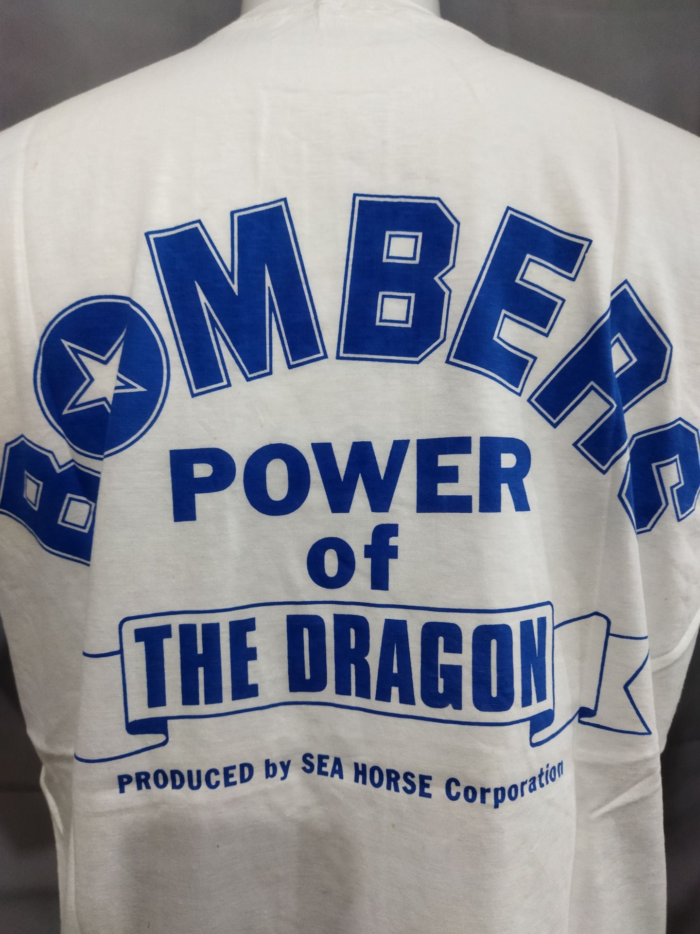 BOMBERS POWER of THE DRAGON Tシャツ(ホワイト)