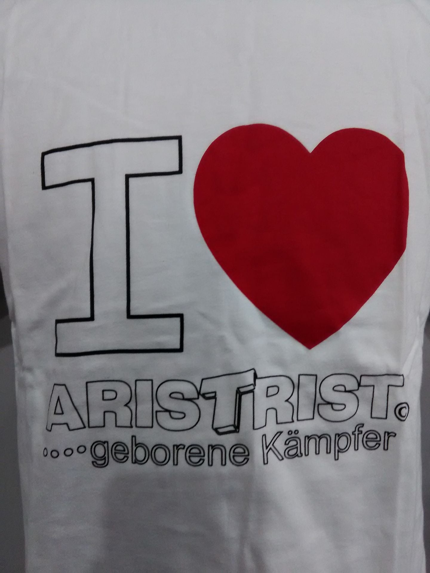 ARISTRIST  AT "I LOVE" T-shirt