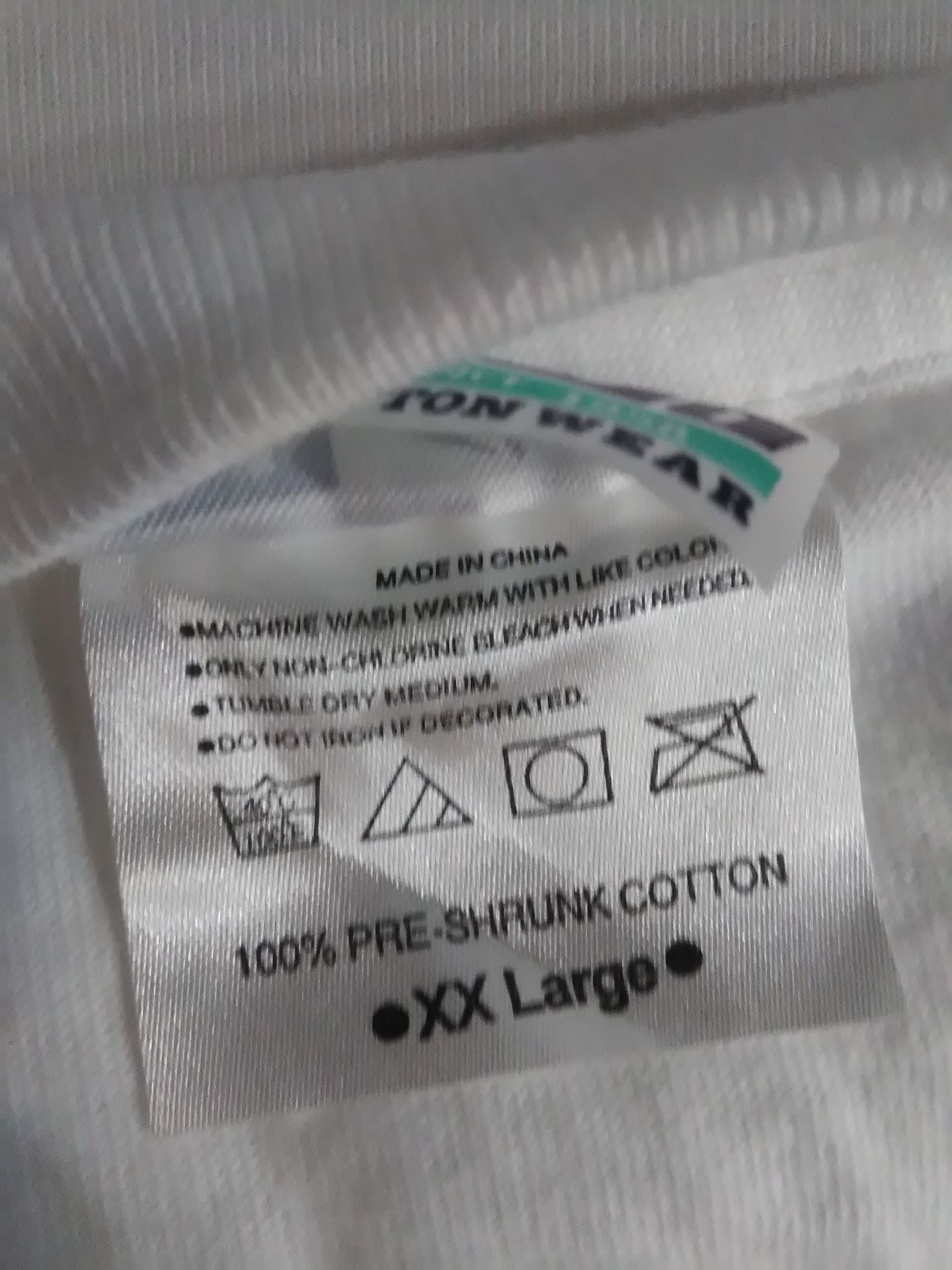 長州力「SCORPION DEATH LOCK」ロングTシャツ(ホワイト)