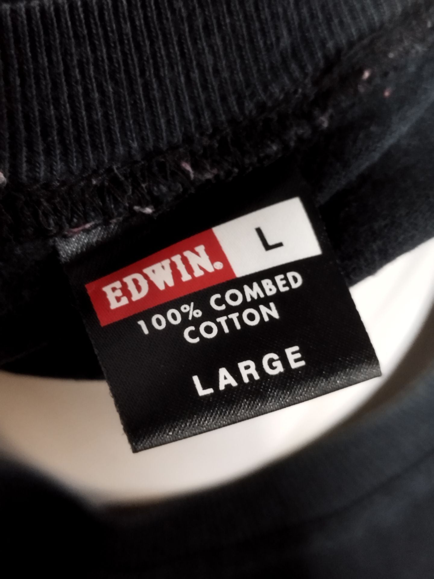 Batt×EDWIN T-shirt (3) (Black)