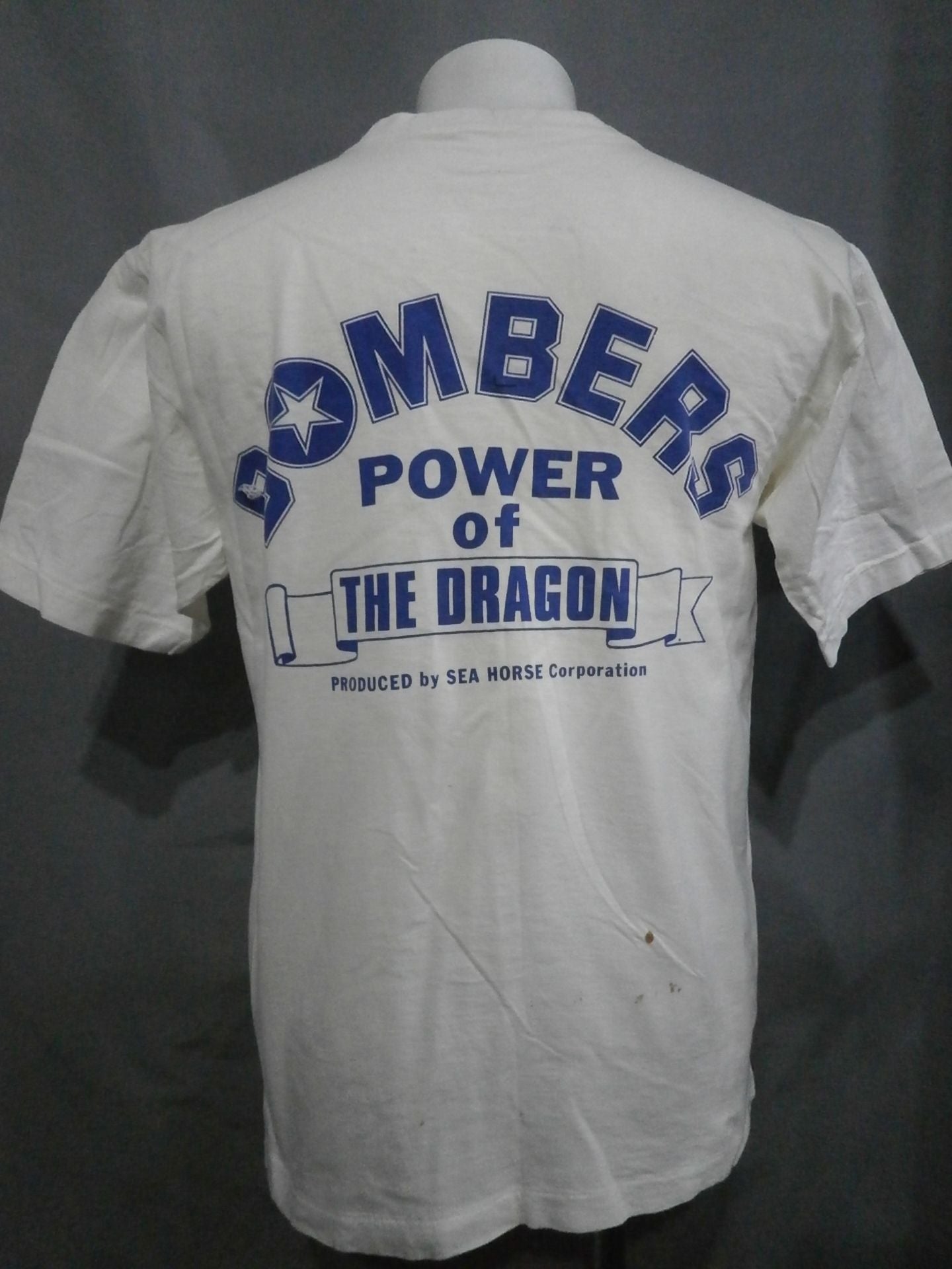 BOMBERS POWER of THE DRAGON Tシャツ①(ホワイト)