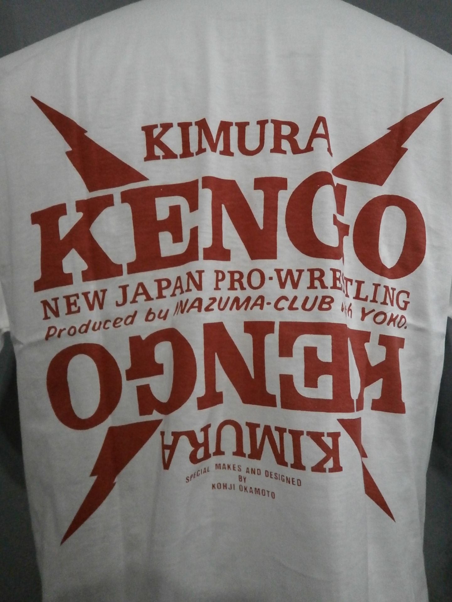 ★稲妻KENGOハチマキ付★ 木村健吾「KIMURA KENGO」Tシャツ