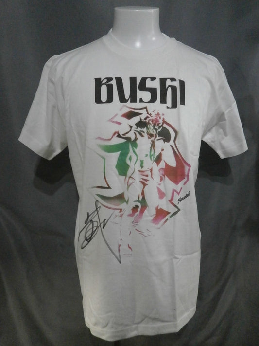 【hand signed autograph】 BUSHI ×HAOMING Collaboration T-shirt