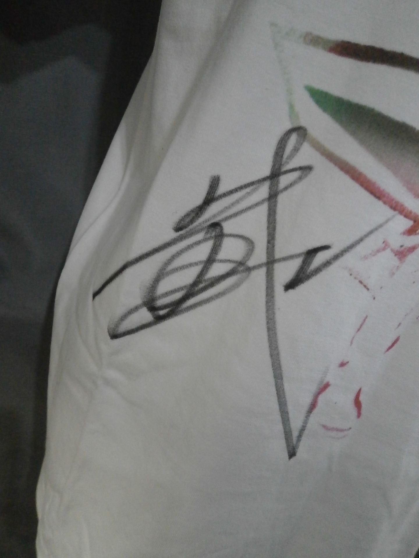 【hand signed autograph】 BUSHI ×HAOMING Collaboration T-shirt