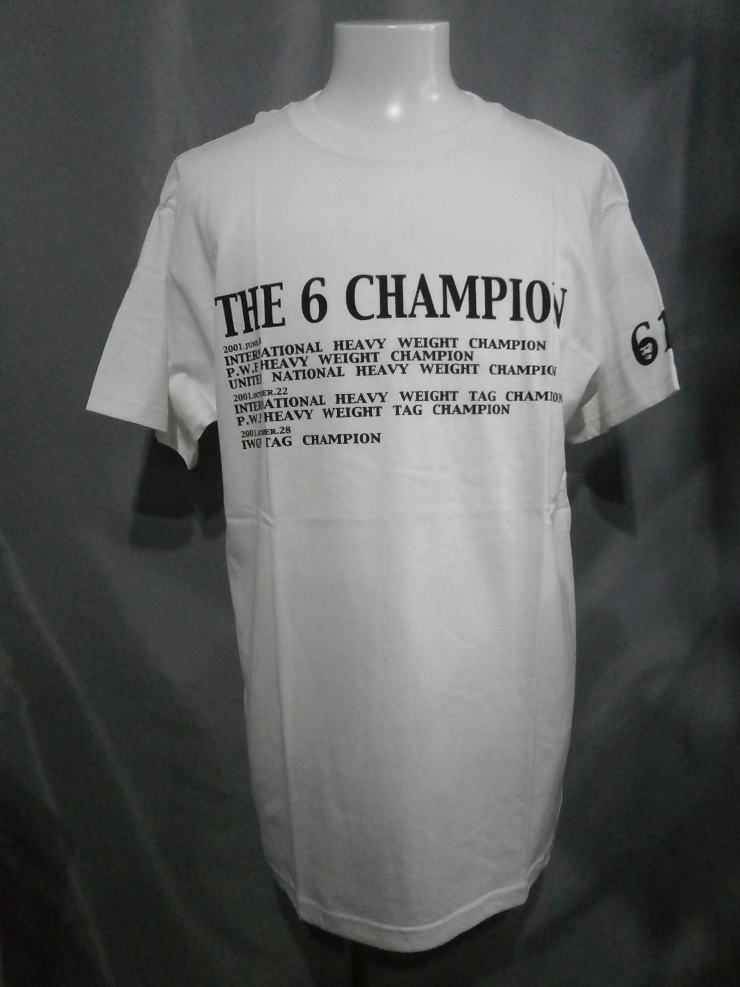 Muto Keiji  "THE 6 CHAMPION" T-shirt