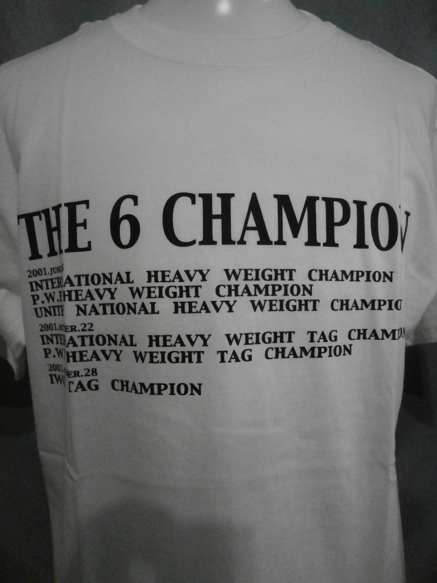 Muto Keiji  "THE 6 CHAMPION" T-shirt
