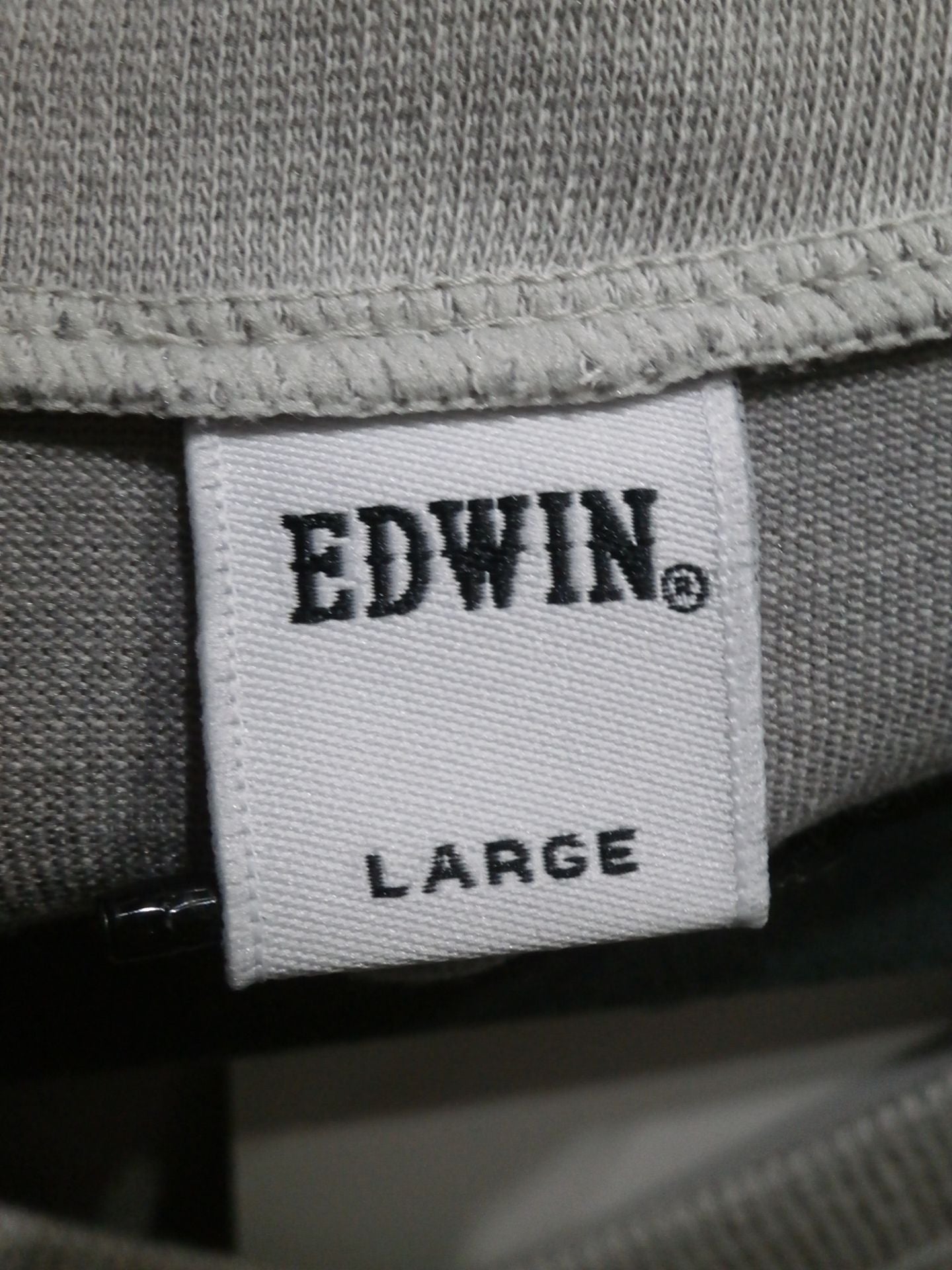 棚橋弘至×EDWIN Vネックジャガード Tシャツ(グレー)