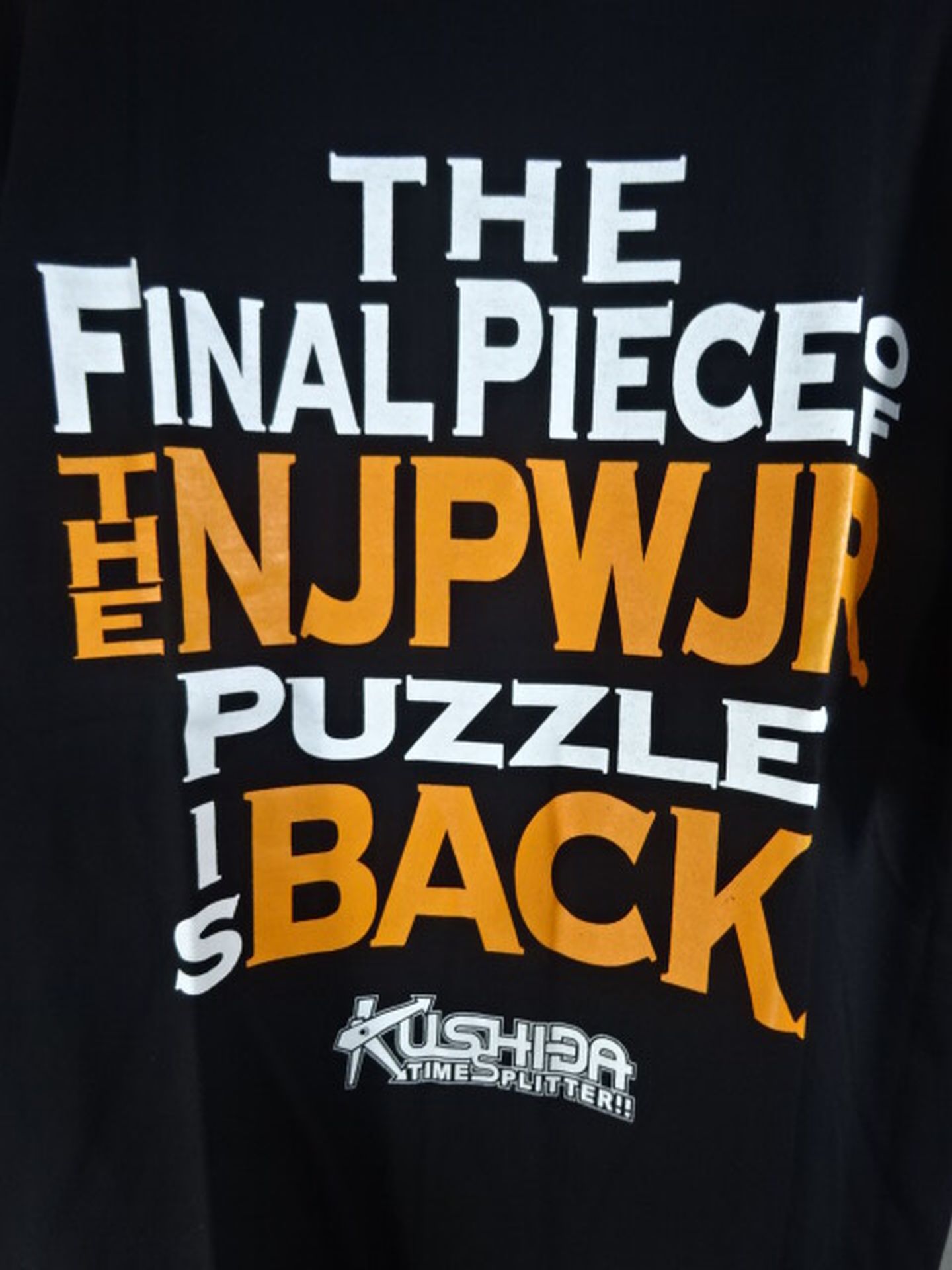 KUSHIDA「THE FINAL PIECE」Tシャツ