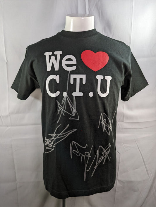 【5選手直筆サイン入り】We Love C.T.U Tシャツ