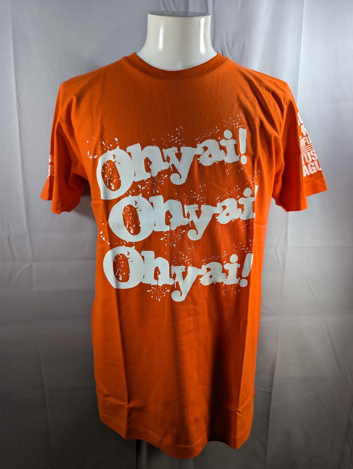 田口隆祐「オヤァイ!×3」Tシャツ(We Are 熊本支店・オレンジ)