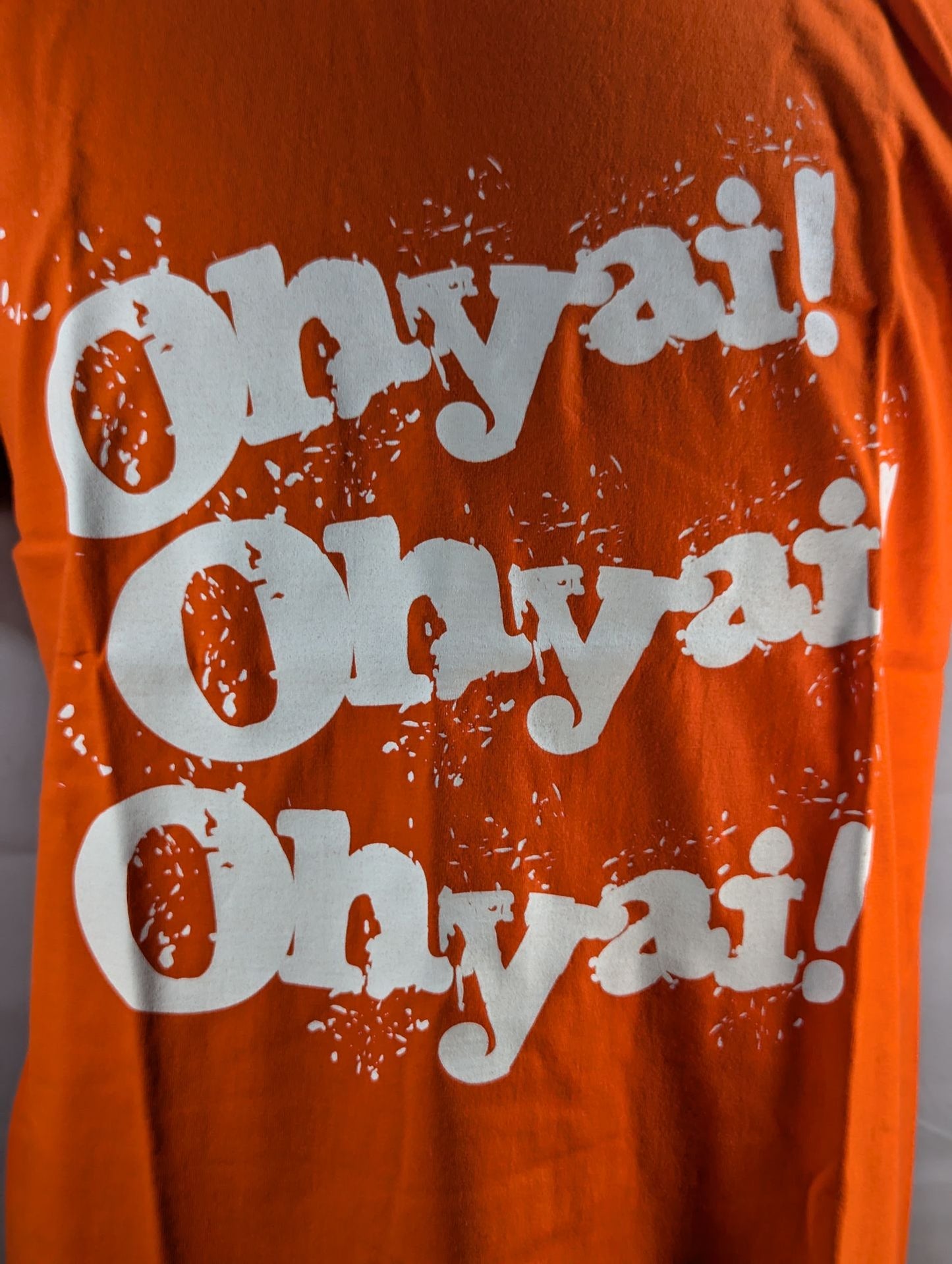 田口隆祐「オヤァイ!×3」Tシャツ(We Are 熊本支店・オレンジ)