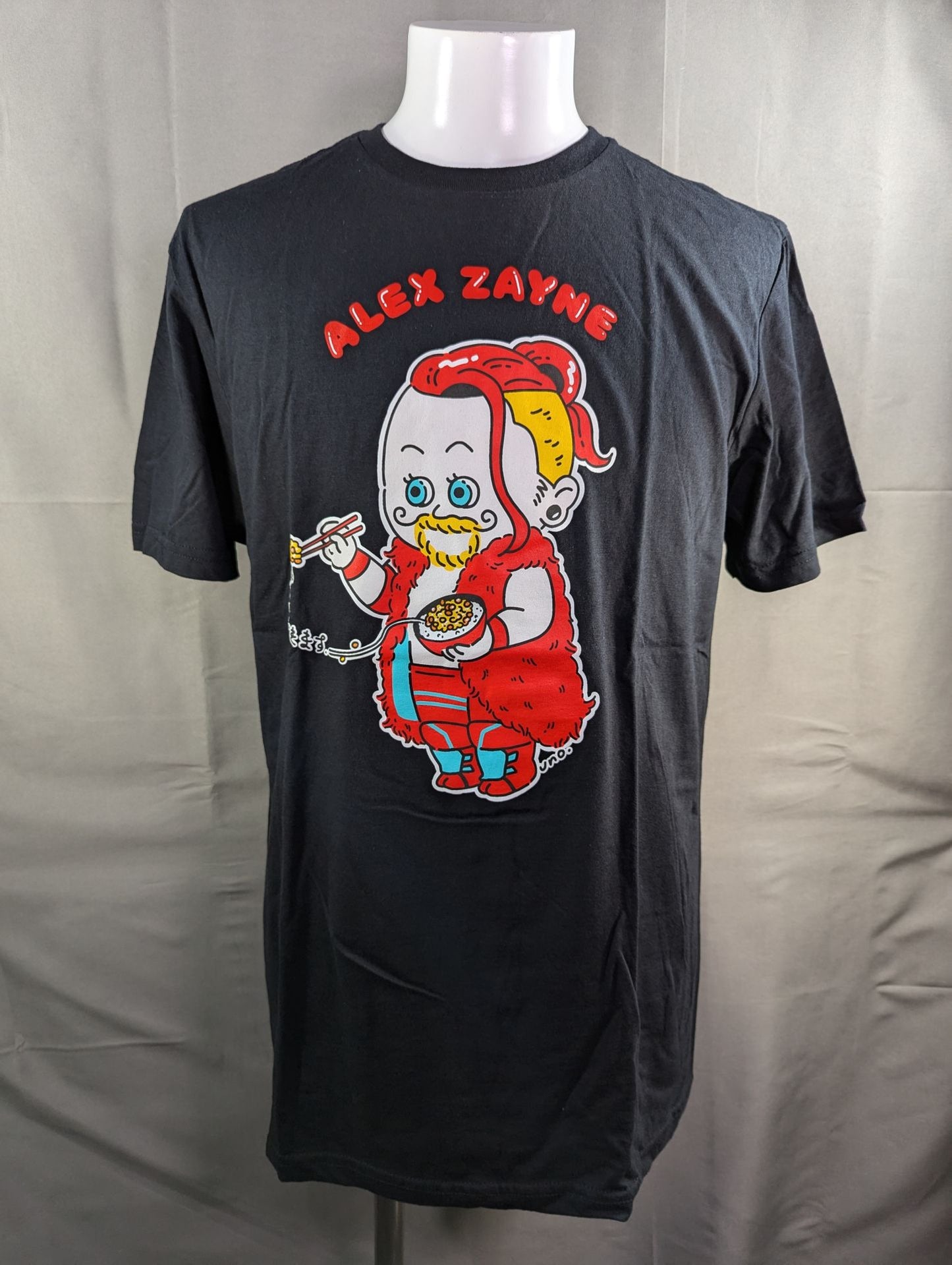 アレックス・ゼイン Tシャツ③(ブラック)