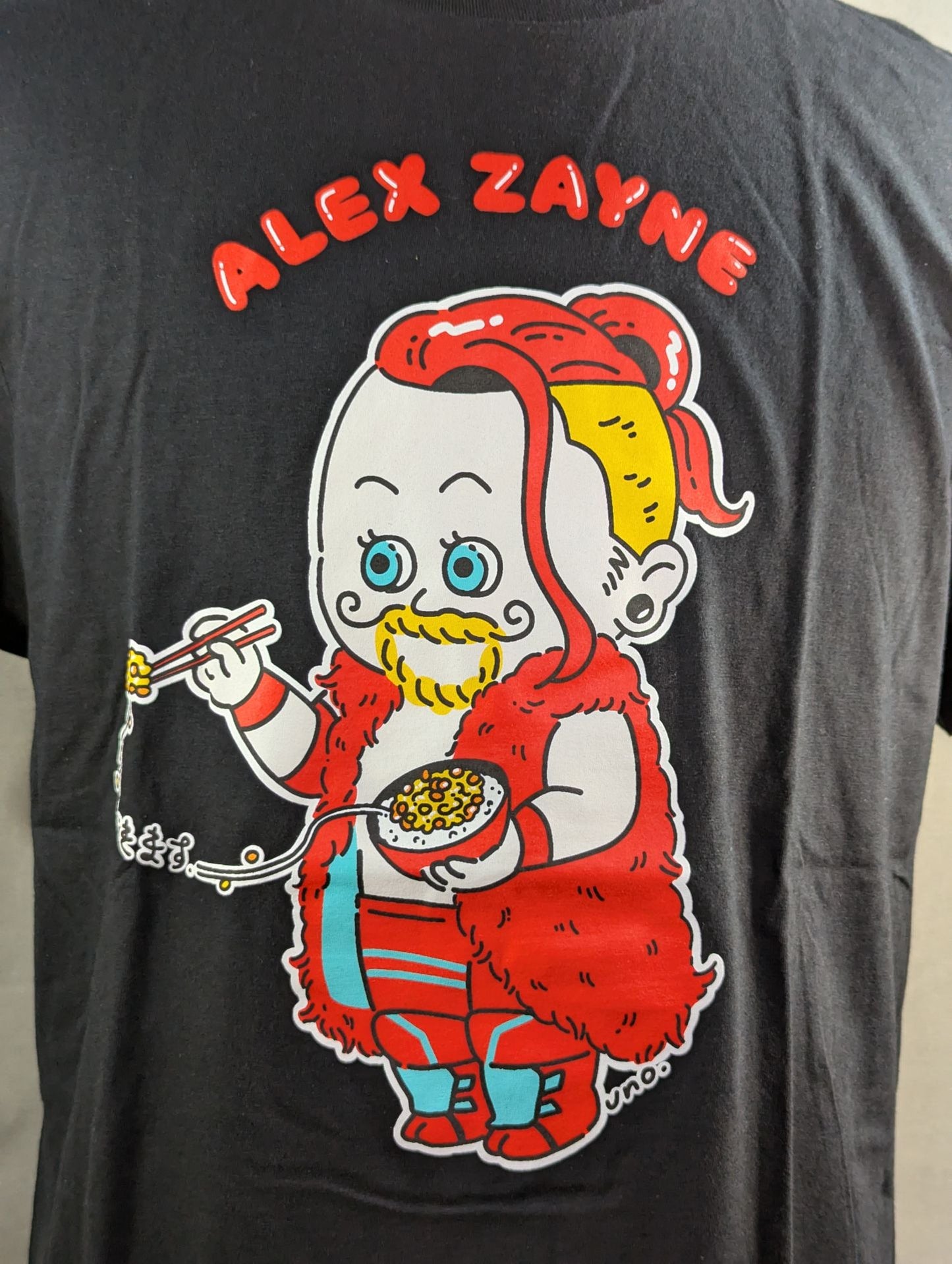 アレックス・ゼイン Tシャツ③(ブラック)