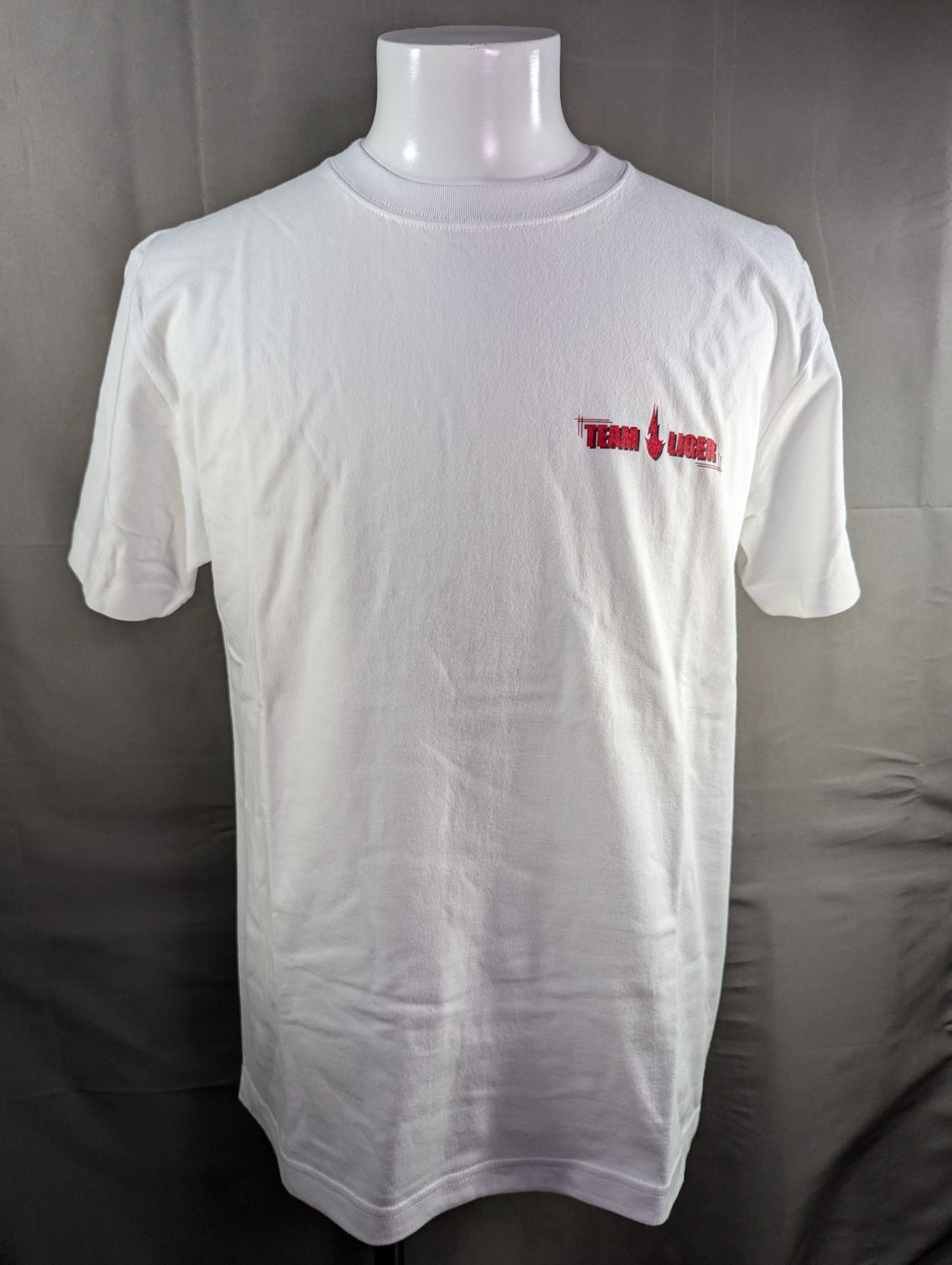 Jushin Thunder Liger  Channel "TEAM LIGER" T-shirt (White)