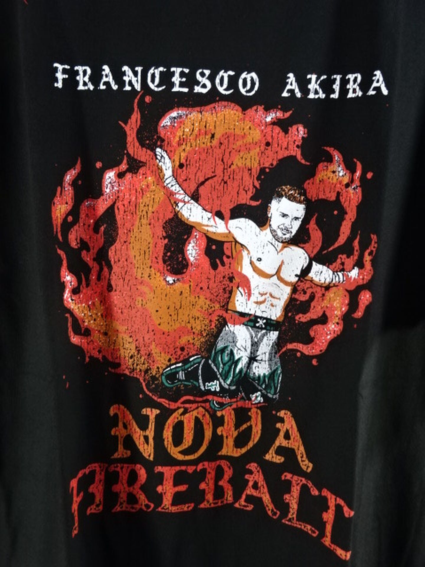 Francisco Akira "NOVE FIREBALL" T-SHIRT