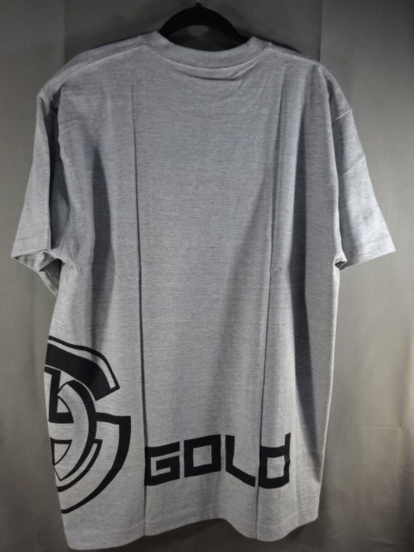 YOSHI-HASHI "STAY GOLD" T-SHIRT (GRAY)
